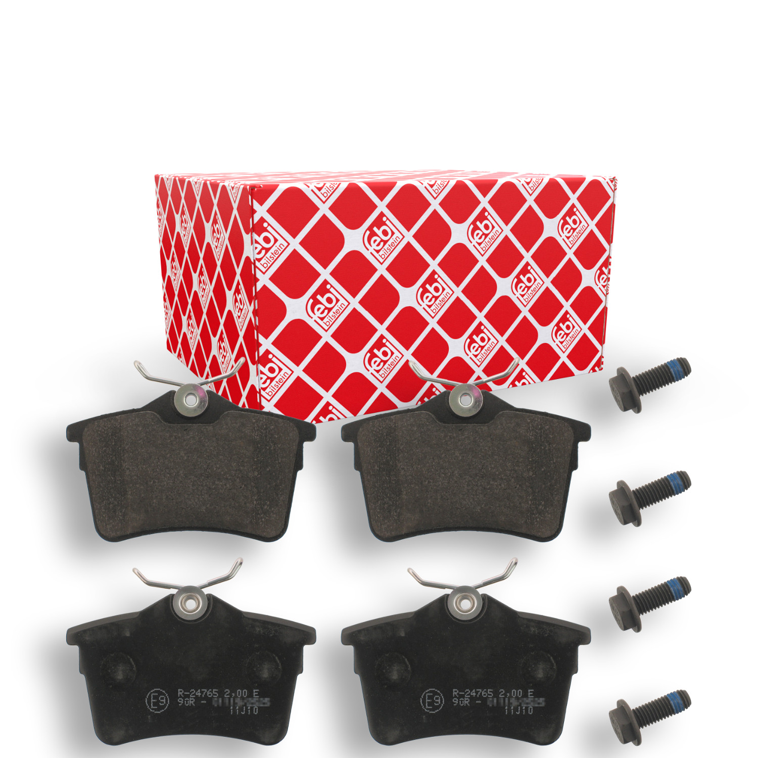 FEBI BILSTEIN Bremseklodser 16831 bagaksel for PEUGEOT CITROËN