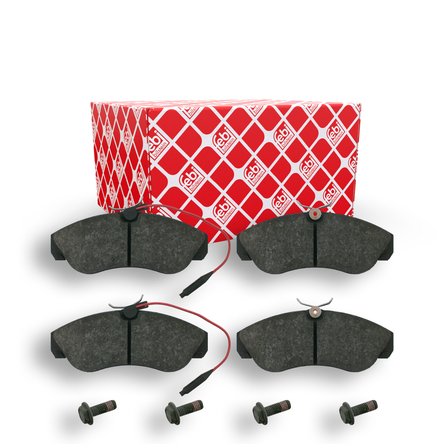 FEBI BILSTEIN Bremseklodser 16069 foraksel for PEUGEOT CITROËN FIAT