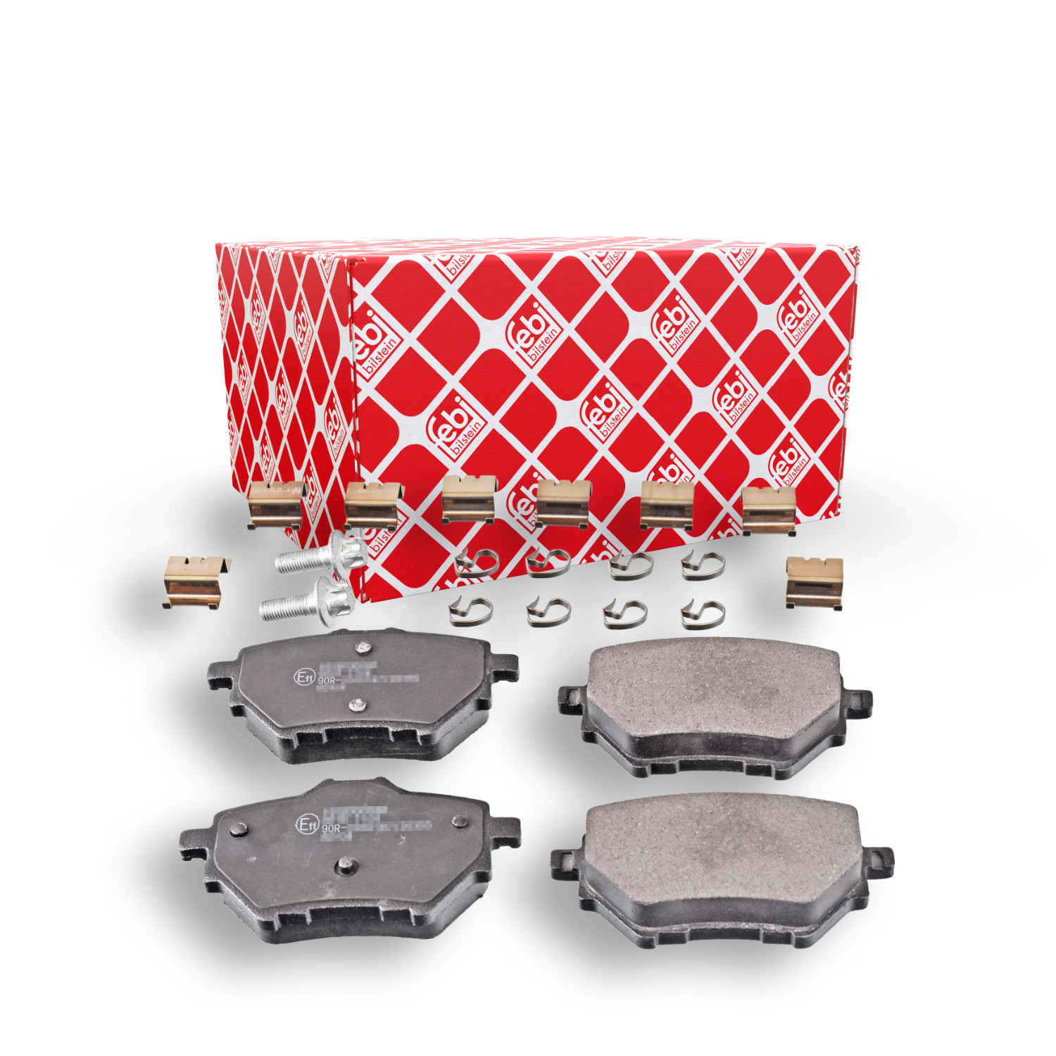 FEBI BILSTEIN Bremseklodser 16959 bagaksel for VAUXHALL LANCIA GEELY CITROËN PEUGEOT DS TOYOTA HAVAL