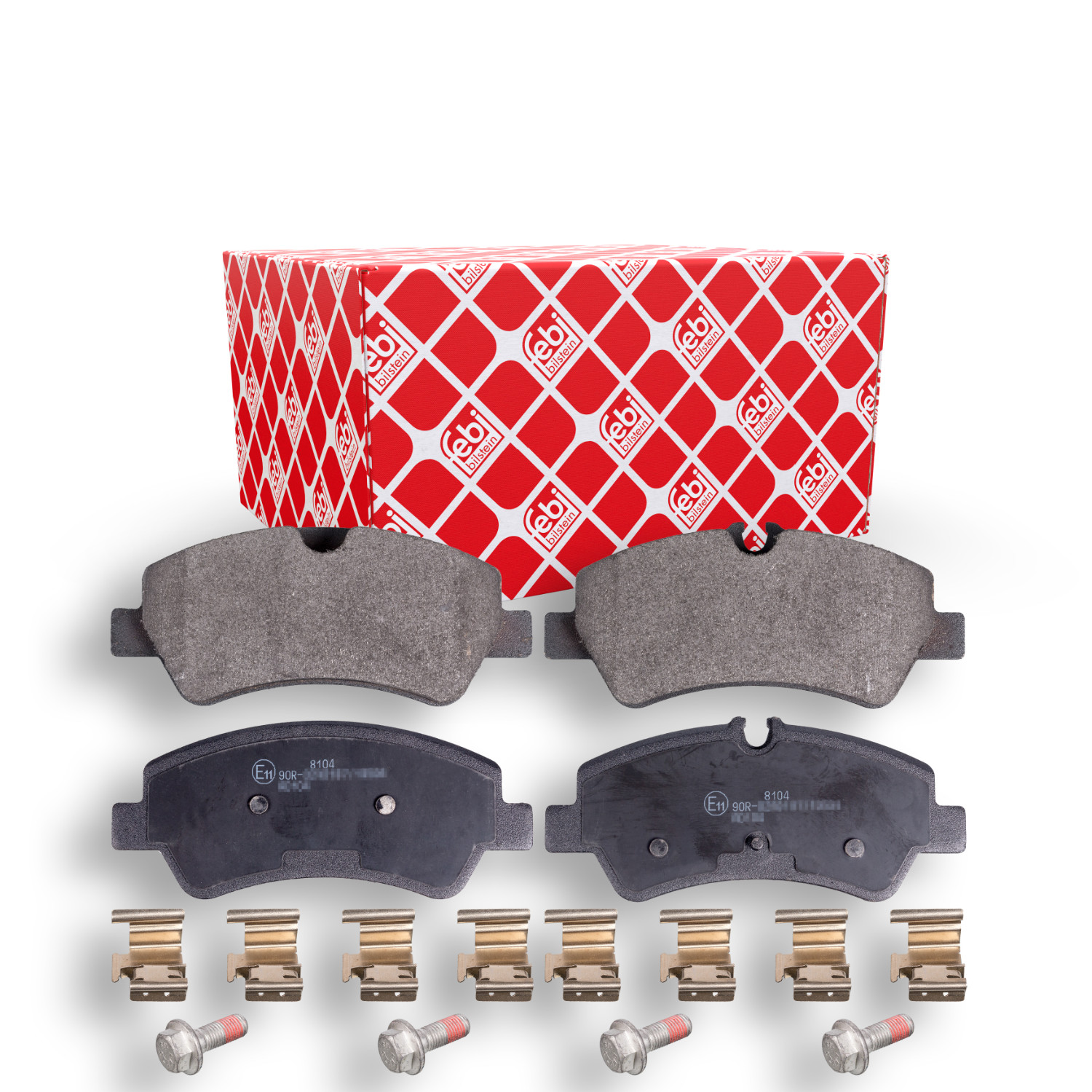 FEBI BILSTEIN Bremseklodser 16963 bagaksel for FORD