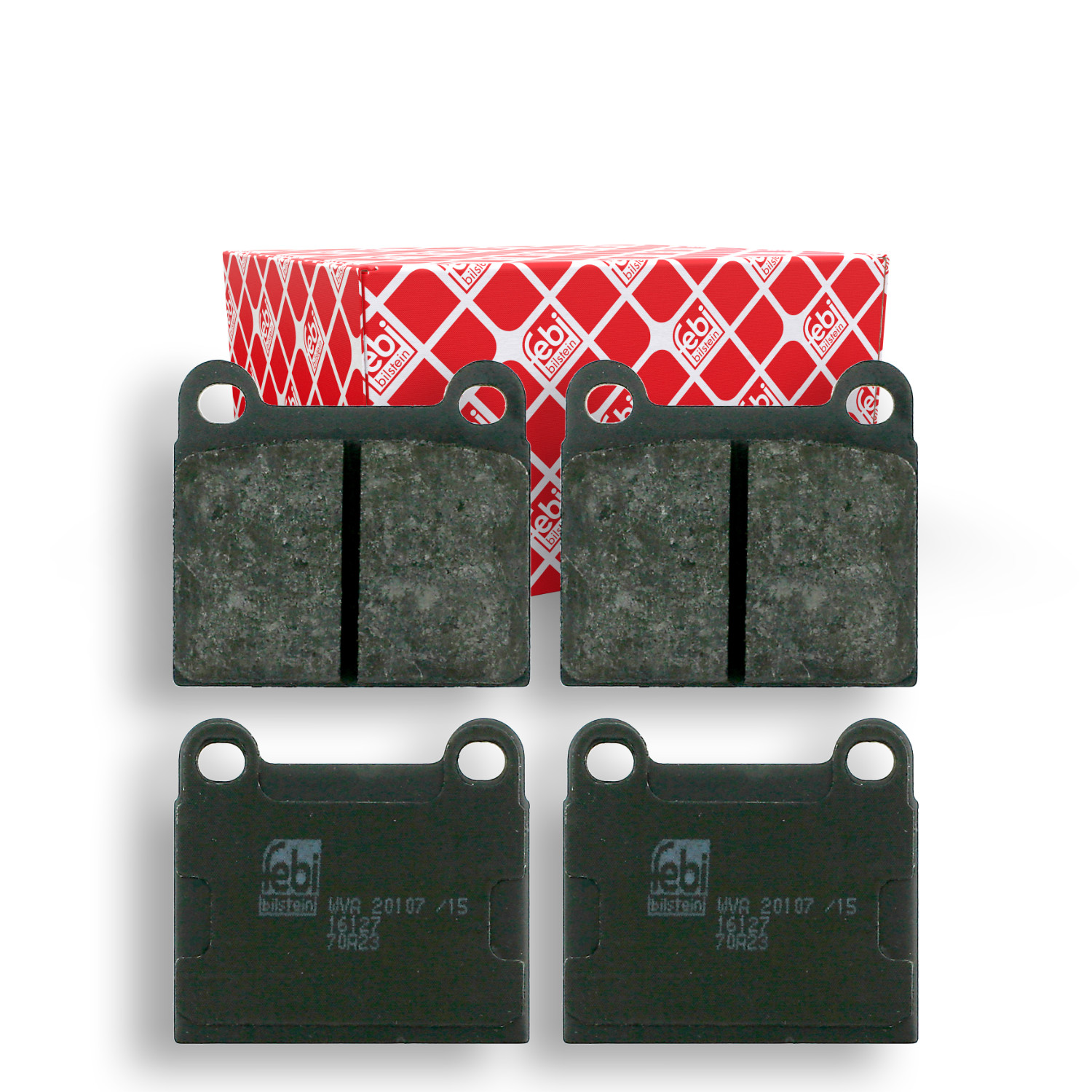 FEBI BILSTEIN Bremseklodser 16127 bagaksel for VW MERCEDES-BENZ