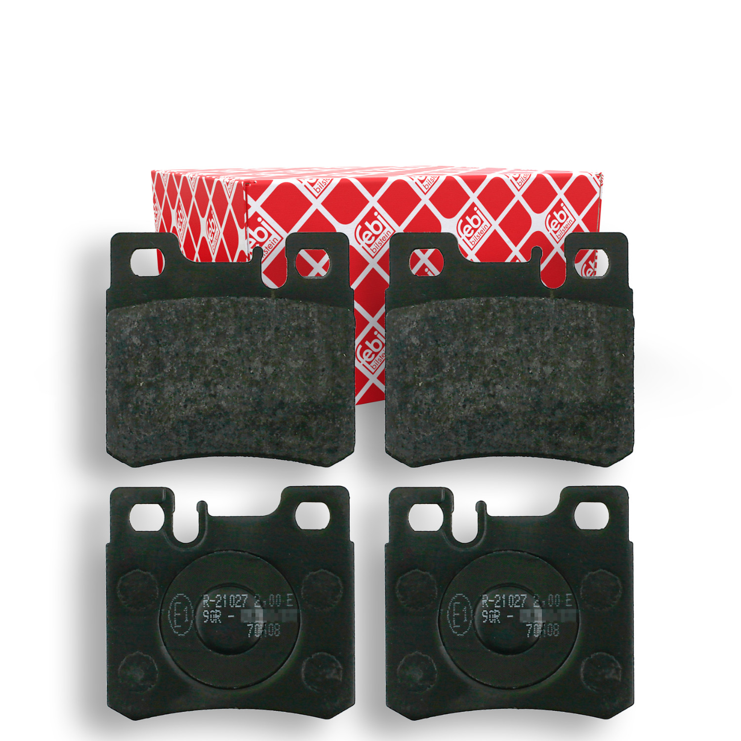 FEBI BILSTEIN Bremseklodser 16153 bagaksel for MERCEDES-BENZ