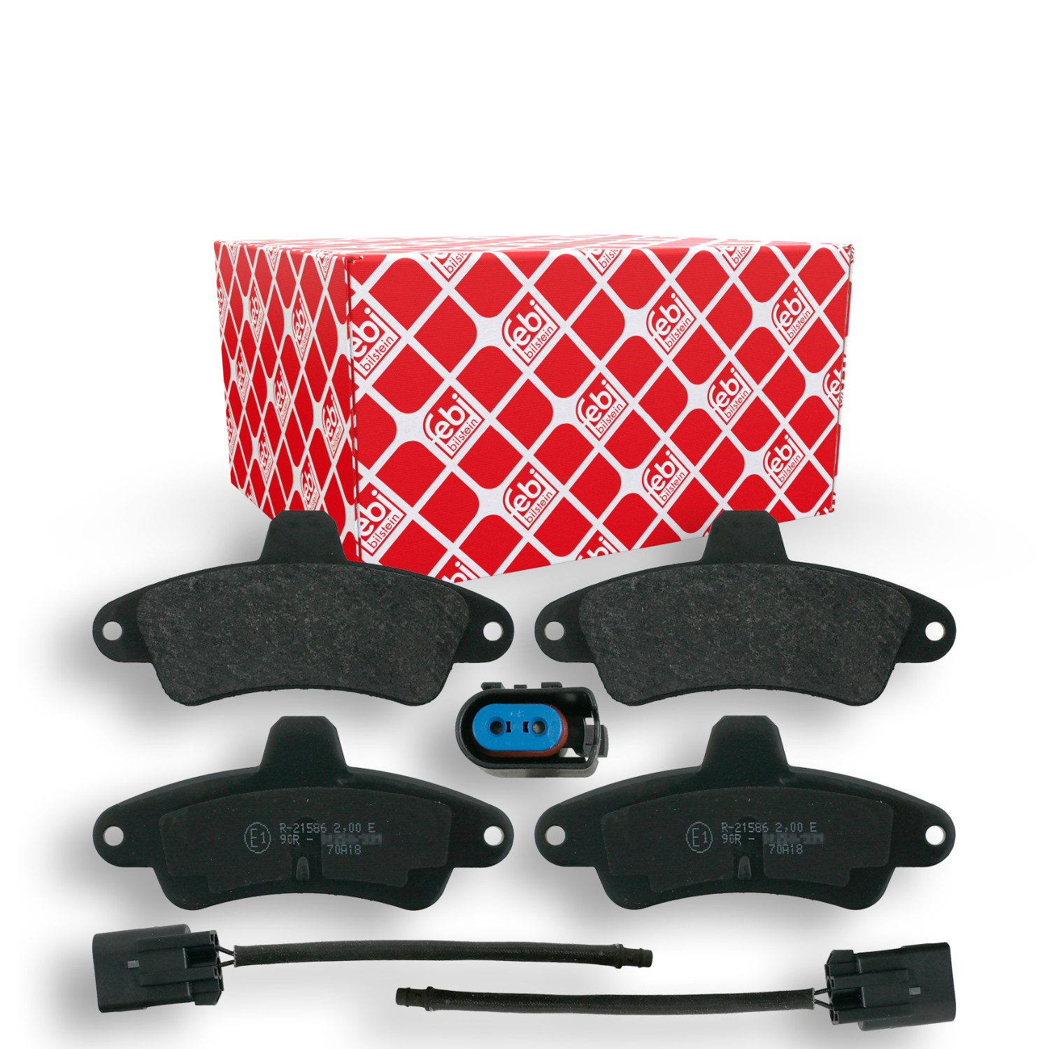 FEBI BILSTEIN Bremseklodser 16159 bagaksel for FORD FORD USA