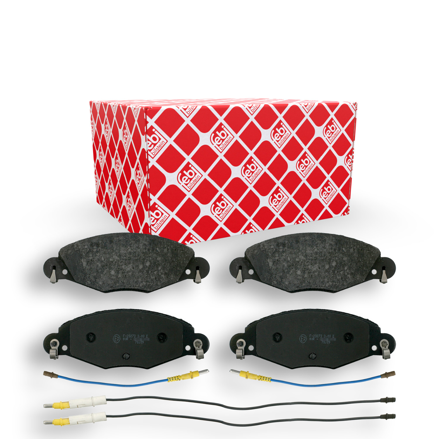 FEBI BILSTEIN Bremseklodser 16419 foraksel for CITROËN