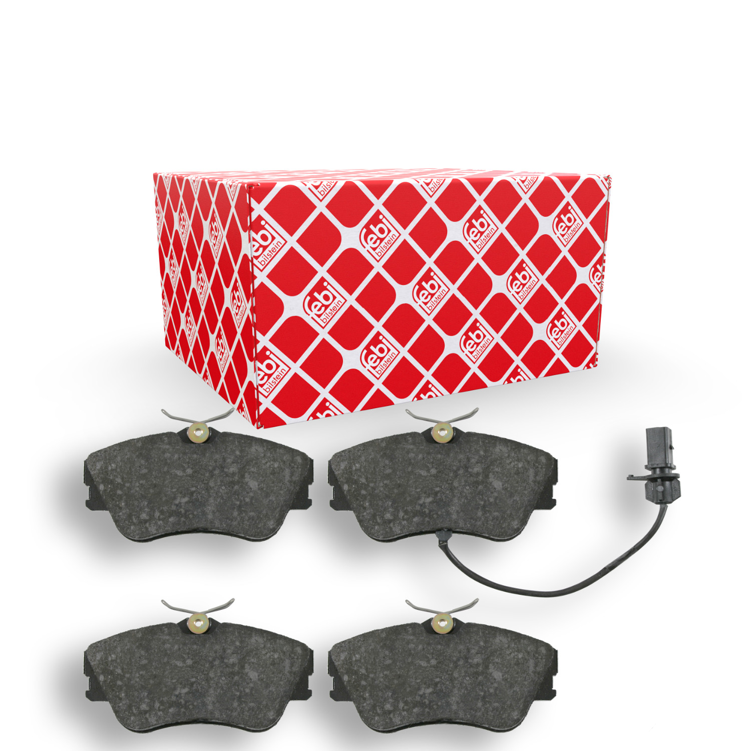 FEBI BILSTEIN Bremseklodser 16449 foraksel for VW
