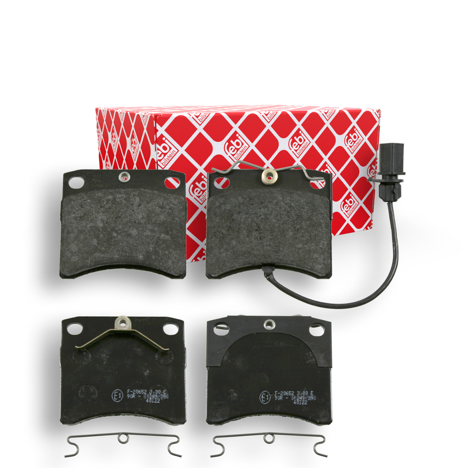 FEBI BILSTEIN Bremseklodser 16463 foraksel for VW