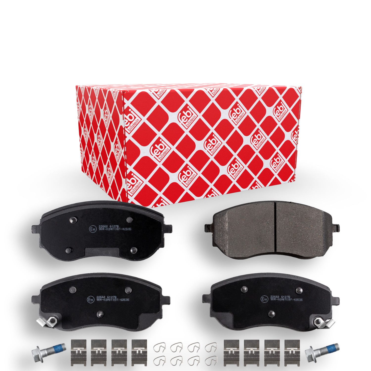 FEBI BILSTEIN Bremseklodser 116229 foraksel for MERCEDES-BENZ NISSAN