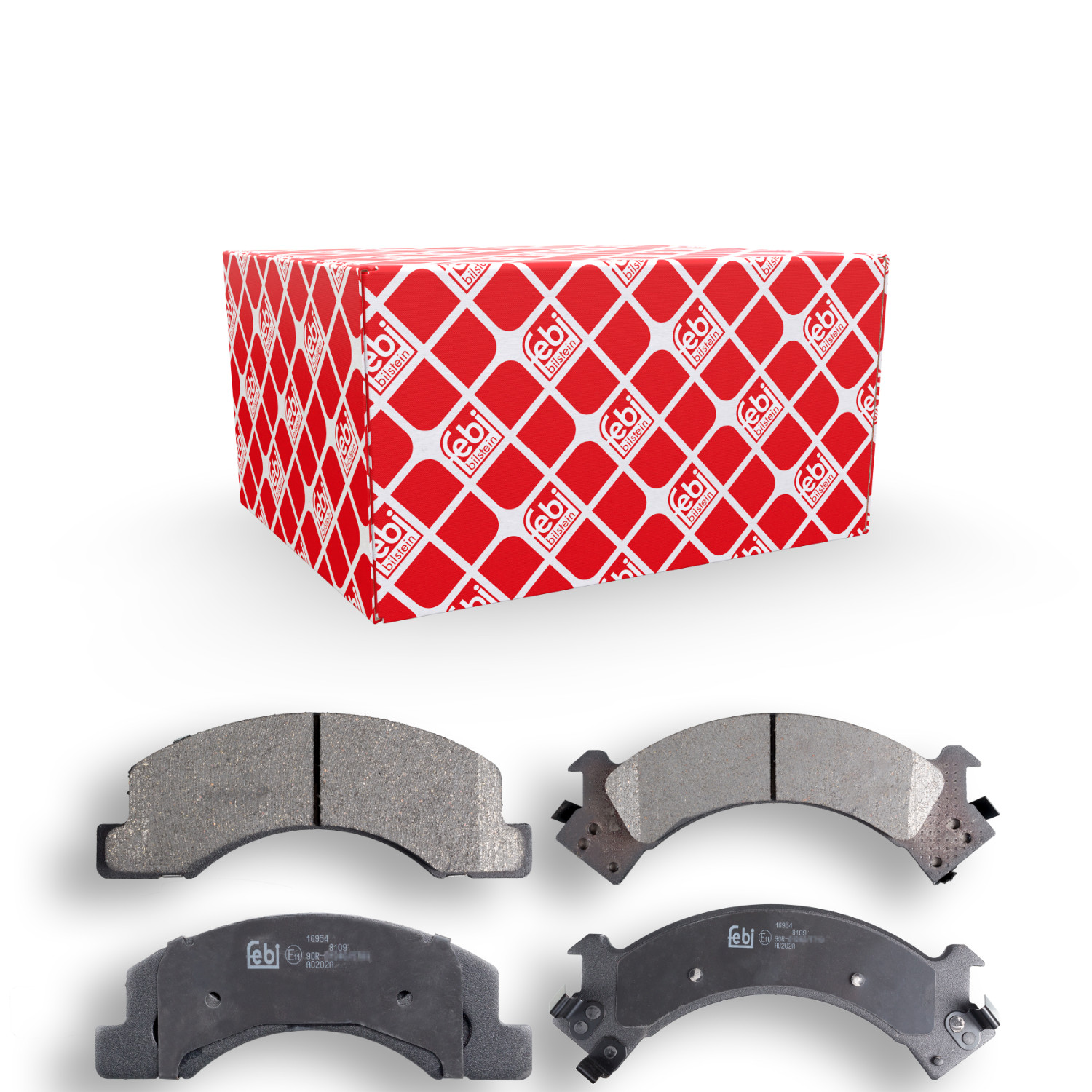 FEBI BILSTEIN Bremseklodser 16954 foraksel for ISUZU NISSAN