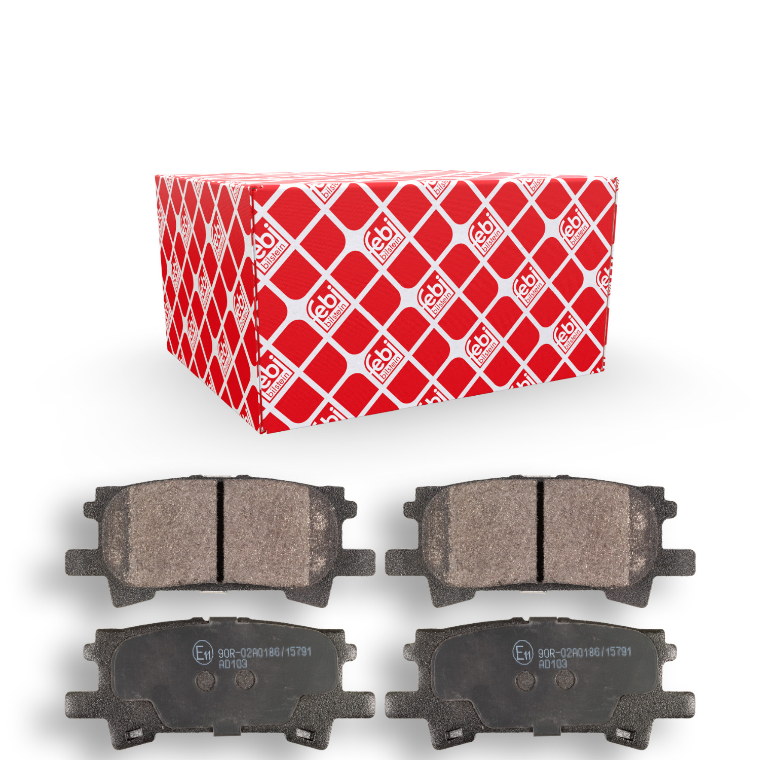 FEBI BILSTEIN Bremseklodser 116334 bagaksel for LEXUS