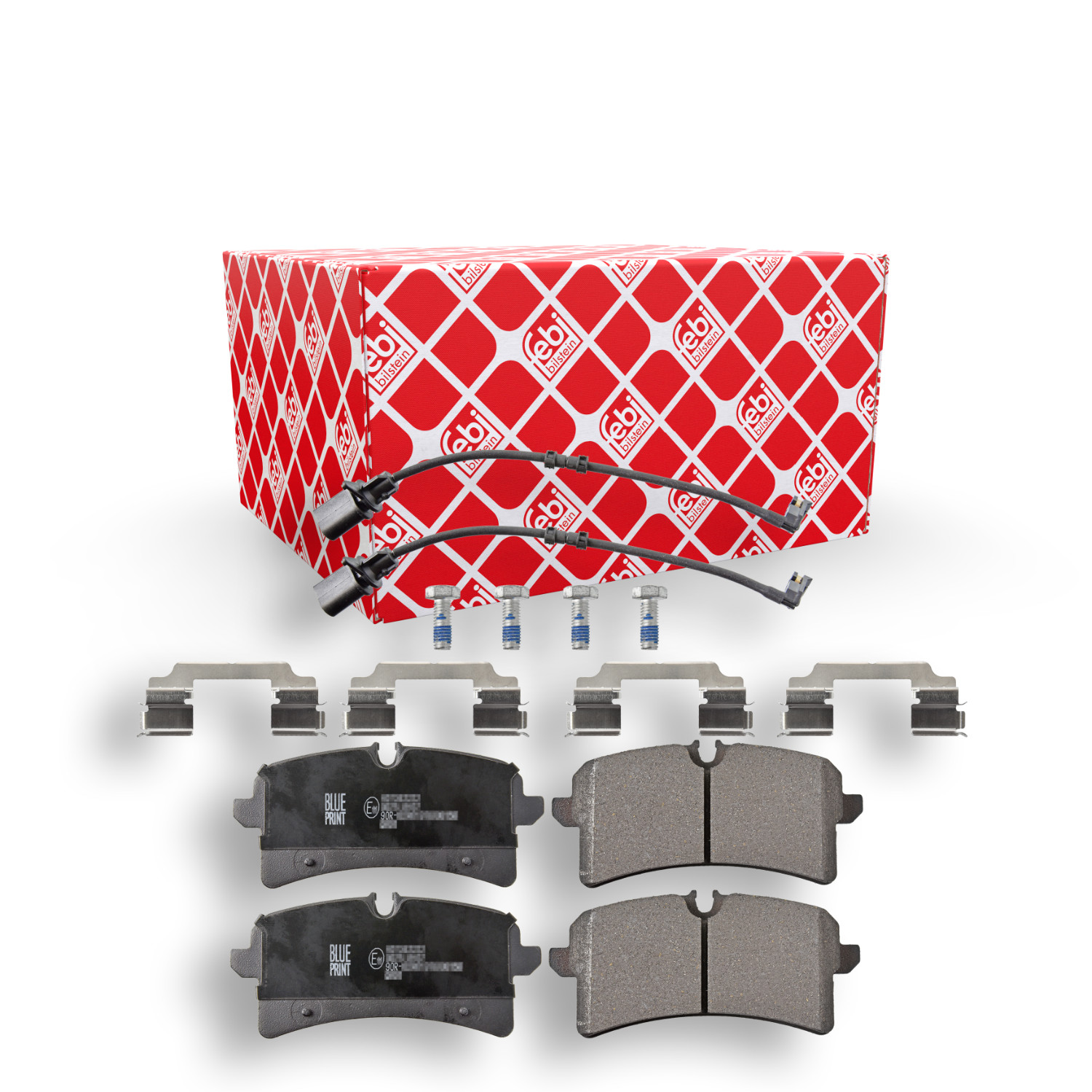 FEBI BILSTEIN Bremseklodser 116341 bagaksel for AUDI PORSCHE