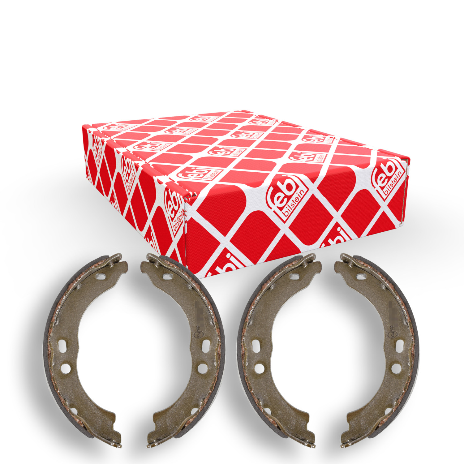 FEBI BILSTEIN Bremsebakkesæt, parkeringsbremse 170867 bagaksel for FIAT CITROËN VAUXHALL