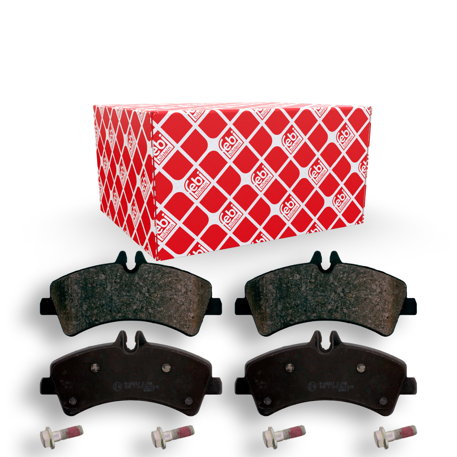 FEBI BILSTEIN Bremseklodser 16709 bagaksel for DODGE MERCEDES-BENZ VW
