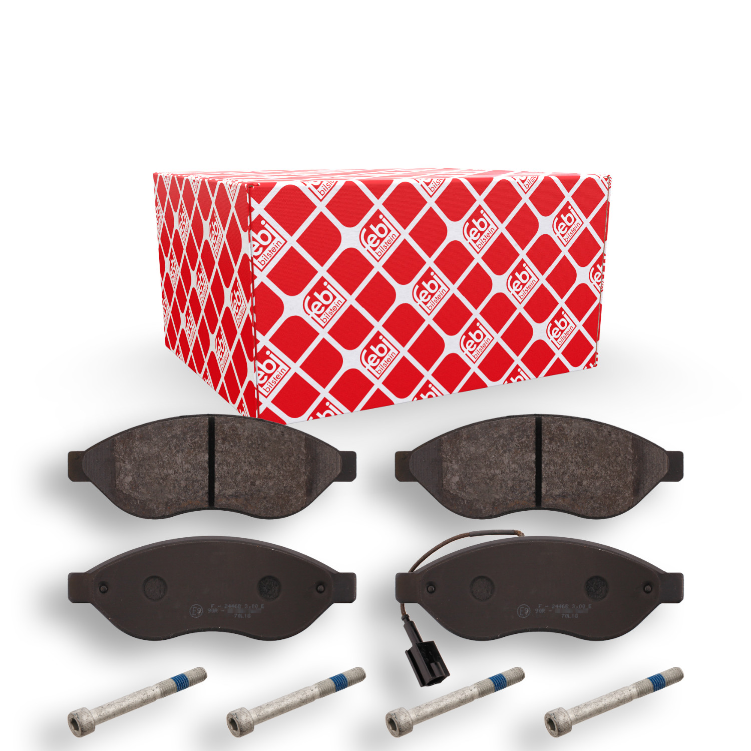 FEBI BILSTEIN Bremseklodser 16716 foraksel for PEUGEOT CITROËN FIAT