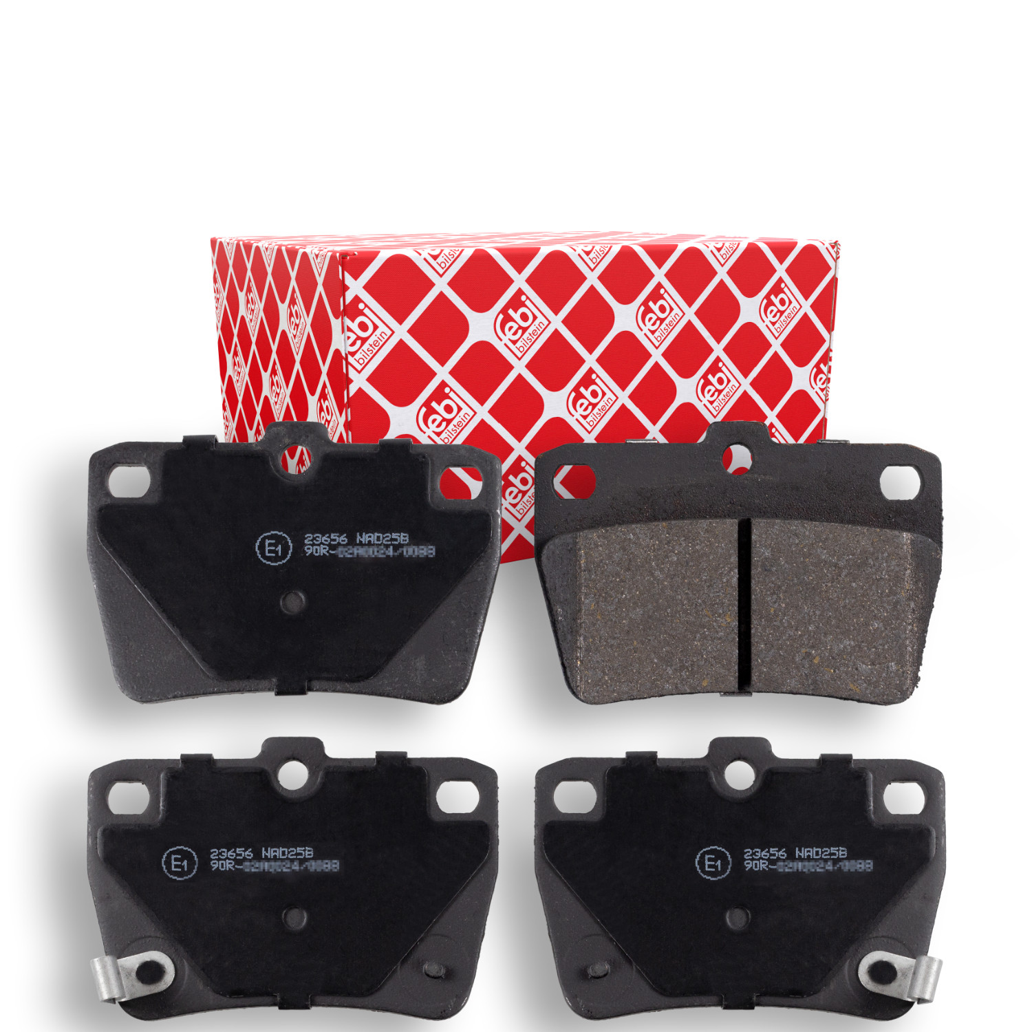 FEBI BILSTEIN Bremseklodser 16723 bagaksel for CHERY TOYOTA