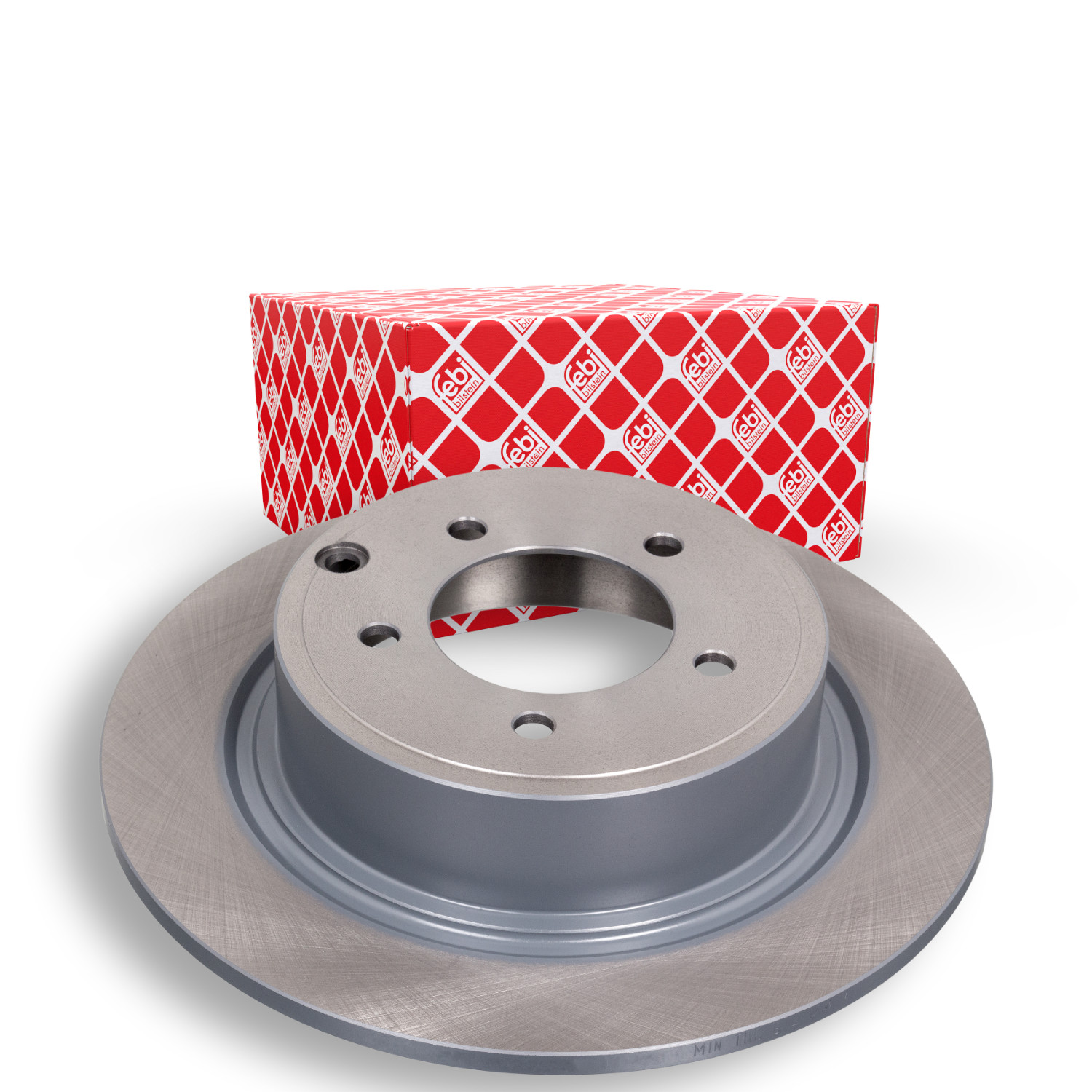 FEBI BILSTEIN Bremseskive 43855 bagaksel fuld 302mm for LANCIA