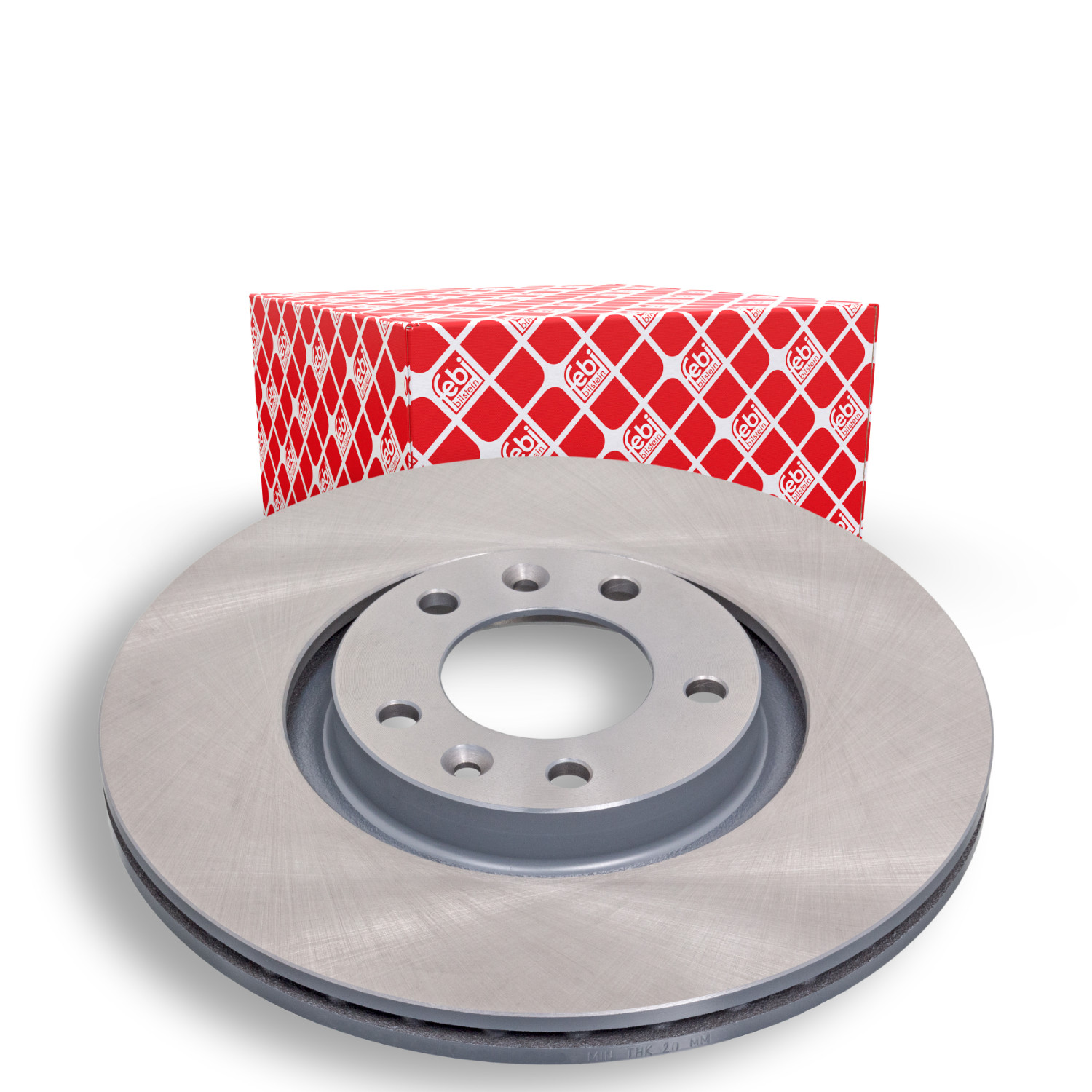 FEBI BILSTEIN Bremseskive 43874 bagaksel ventileret 302mm for CITROËN