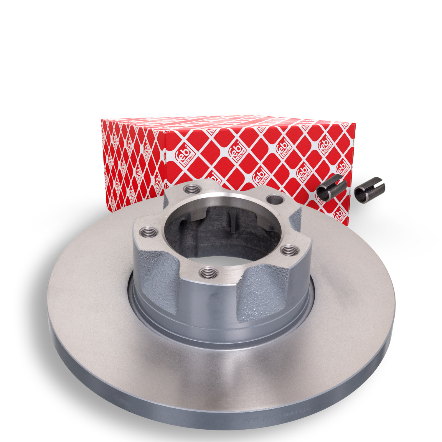 FEBI BILSTEIN Bremseskive 11393 foraksel fuld 281mm for VW