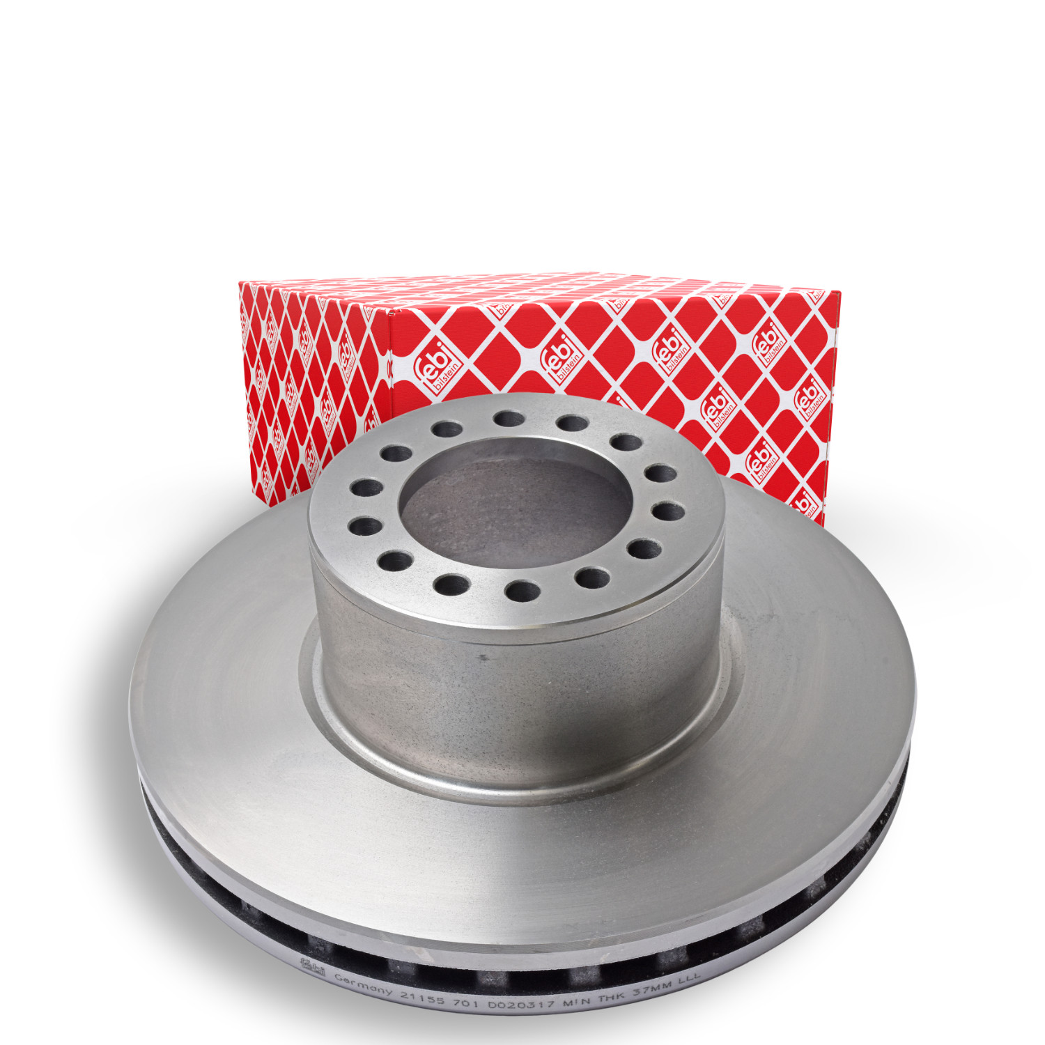 FEBI BILSTEIN 21155 foraksel indvendig ventileret 377mm for MERCEDES-BENZ