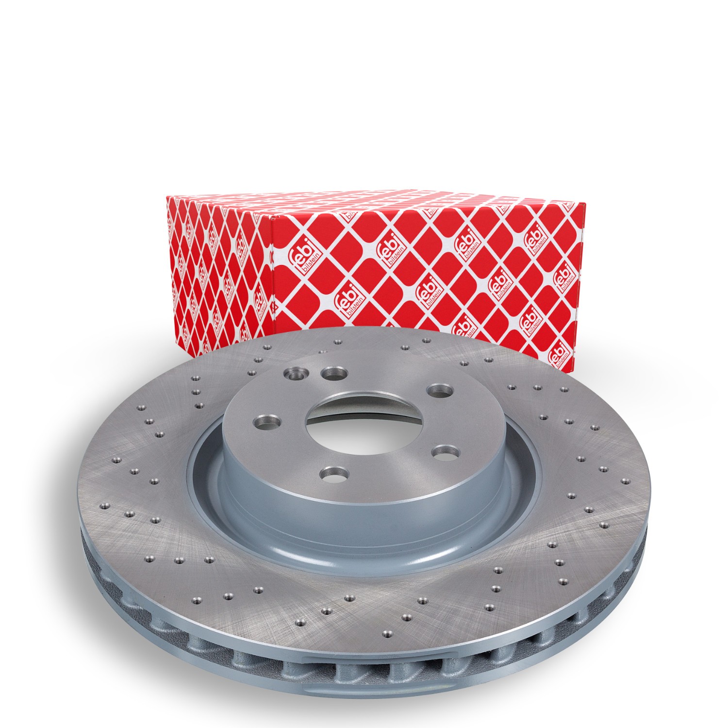 FEBI BILSTEIN Bremseskive 26407 foraksel perforeret 335mm for MERCEDES-BENZ