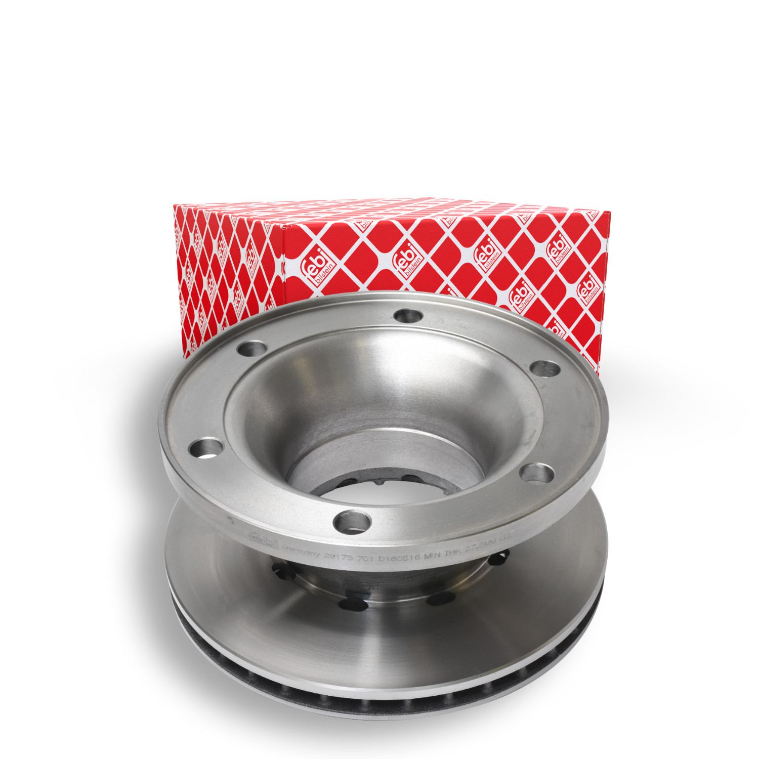 FEBI BILSTEIN 29175 foraksel indvendig ventileret 322mm for RENAULT TRUCKS