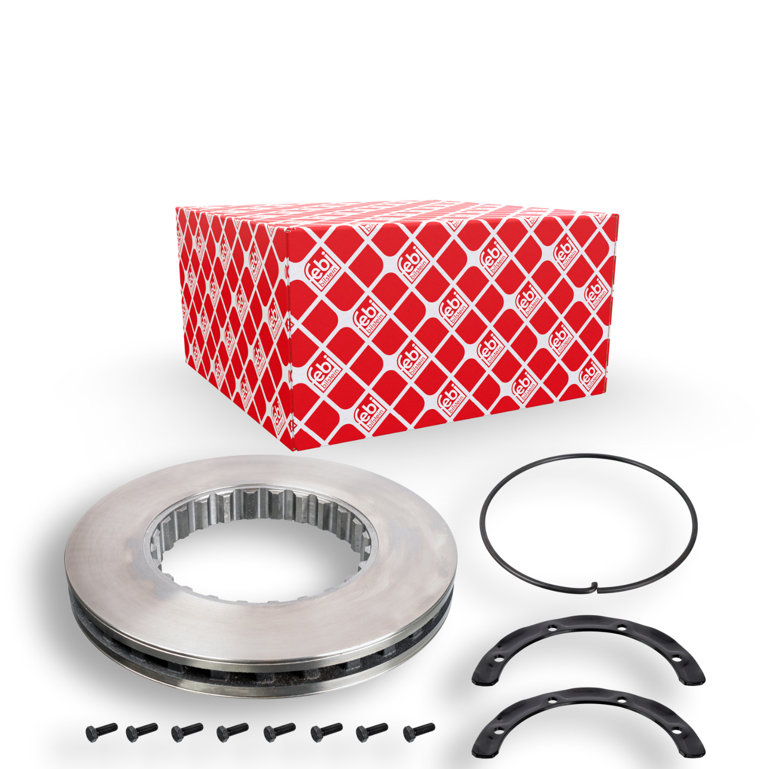FEBI BILSTEIN 104674 foraksel indvendig ventileret 410mm for VOLVO RENAULT TRUCKS