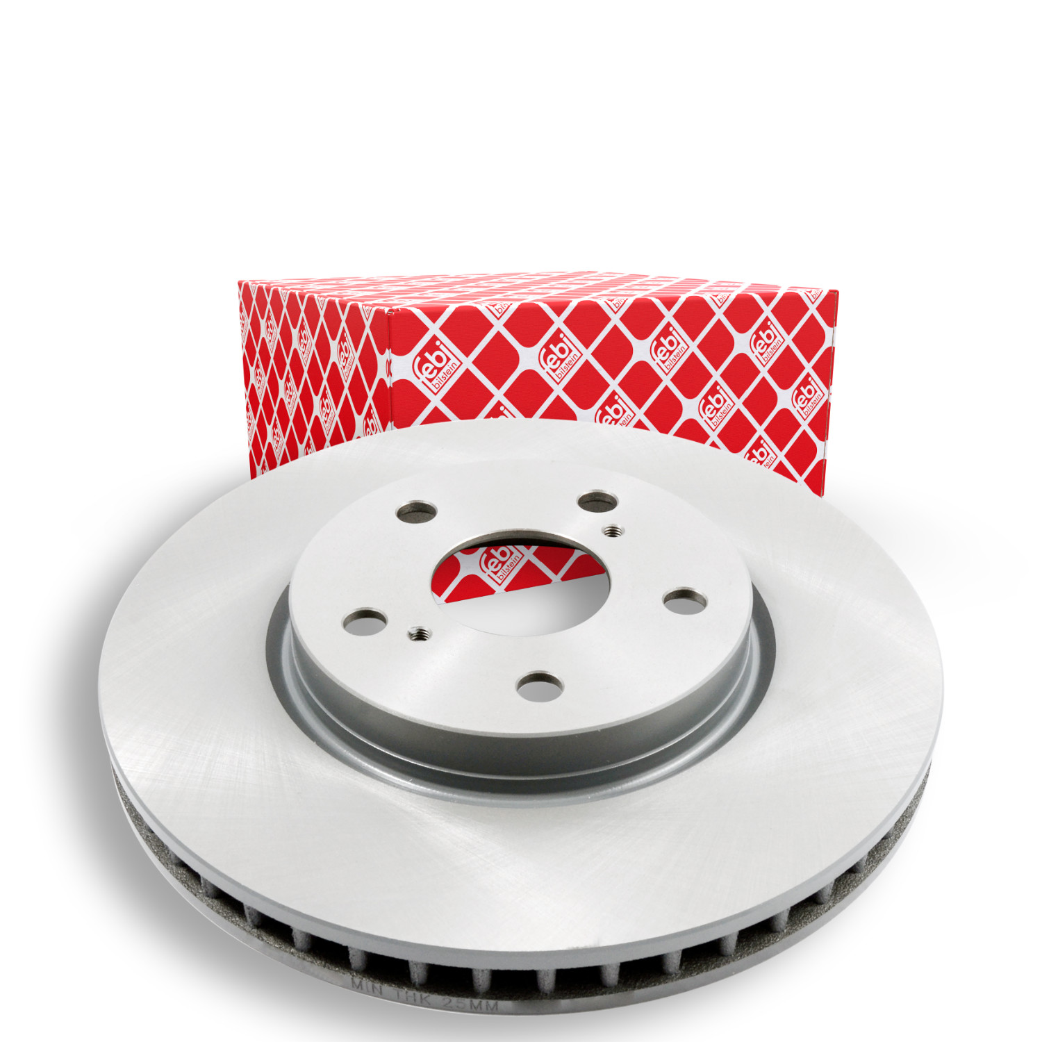 FEBI BILSTEIN Bremseskive 108498 foraksel ventileret 296mm for LEXUS