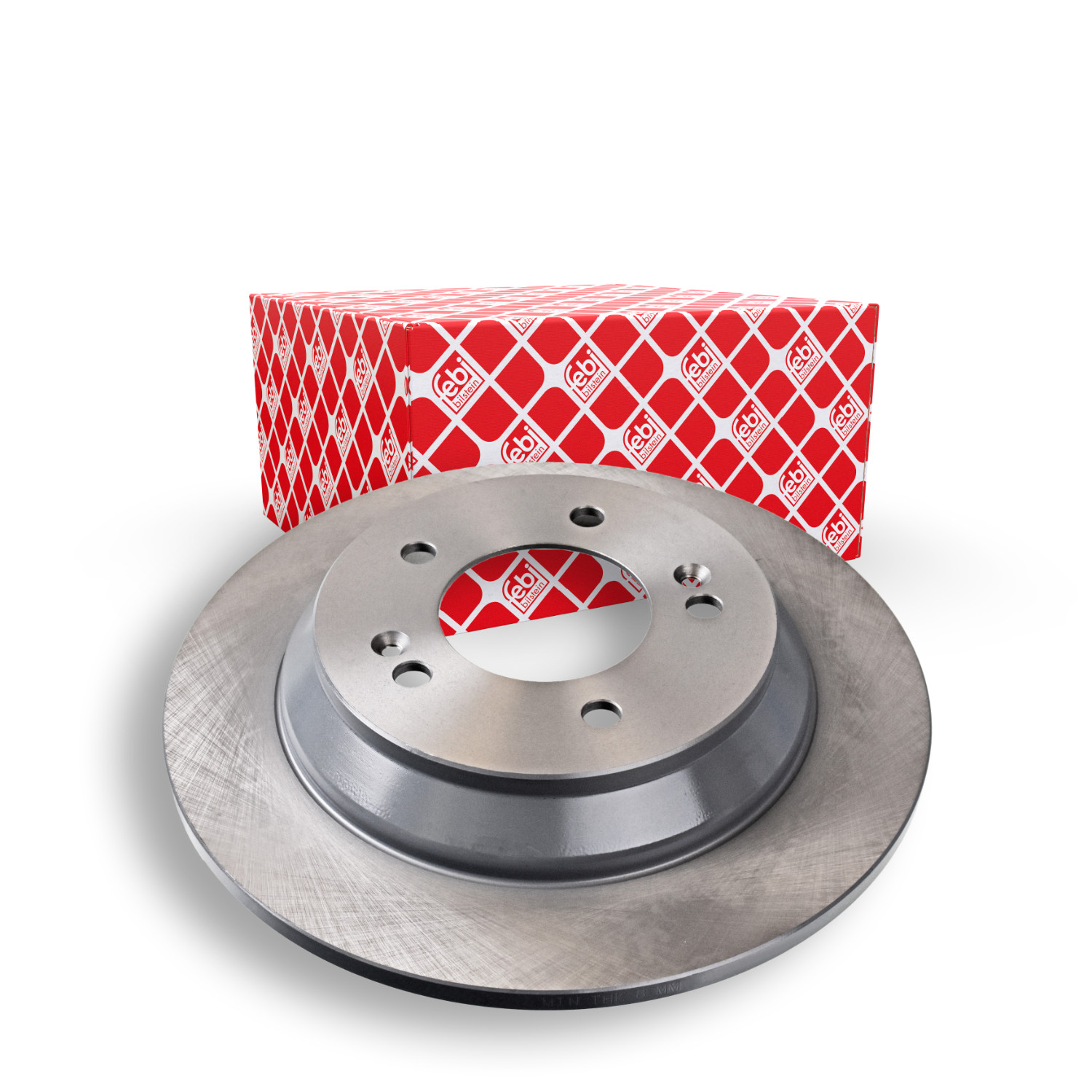 FEBI BILSTEIN Bremseskive 108550 bagaksel fuld 284mm for KIA