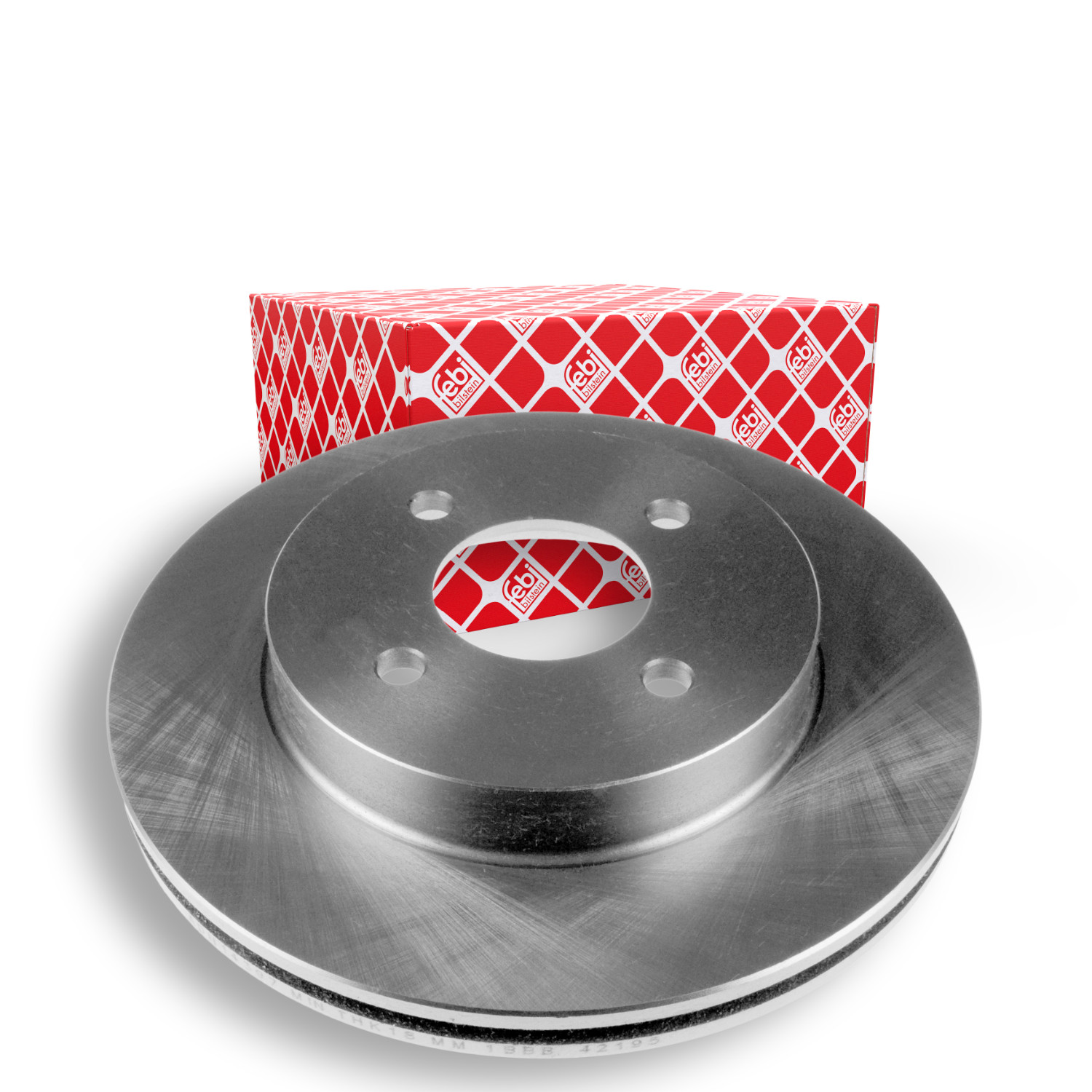 FEBI BILSTEIN Bremseskive 108648 foraksel ventileret 252mm for NISSAN