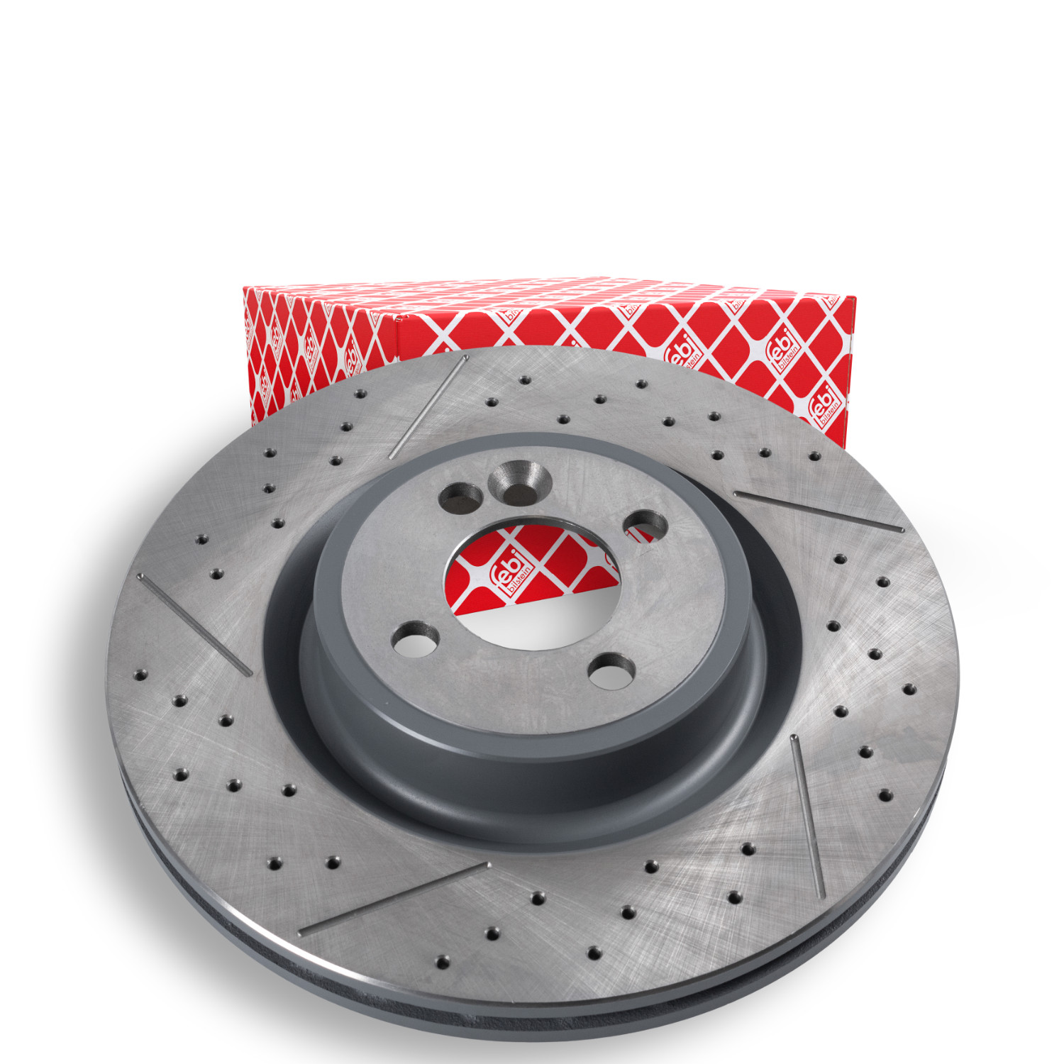 FEBI BILSTEIN Bremseskive 170109 foraksel perforeret 316mm for MINI
