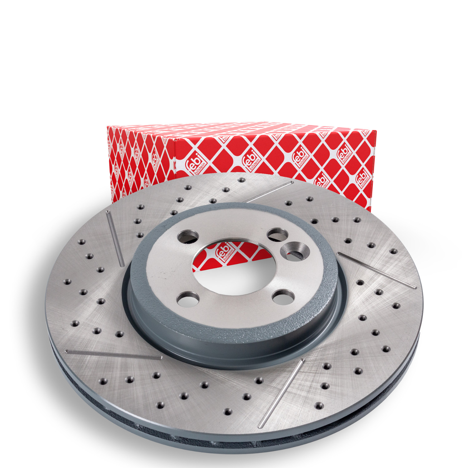 FEBI BILSTEIN Bremseskive 43954 foraksel perforeret 294mm for MINI