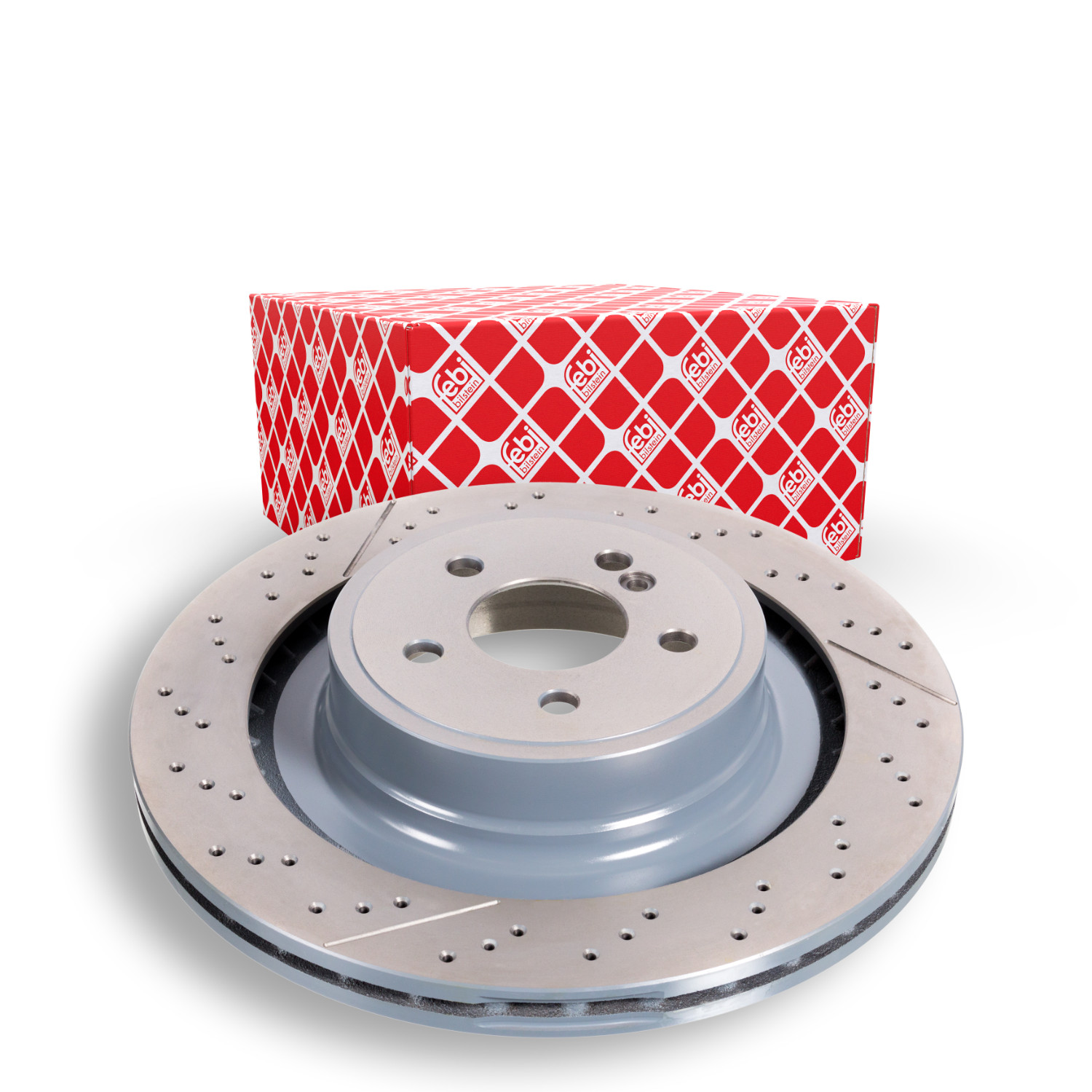 FEBI BILSTEIN Bremseskive 44084 bagaksel perforeret 360mm for MERCEDES-BENZ