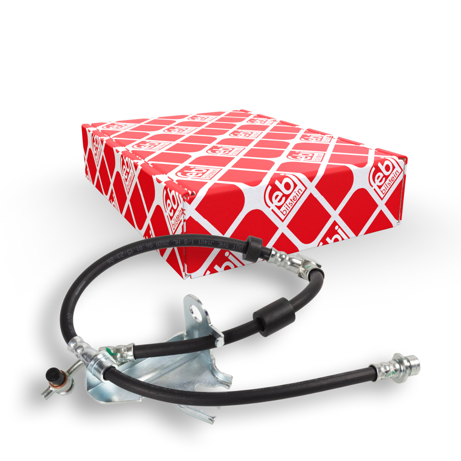 FEBI BILSTEIN Bremseslange 172395 højre foraksel for LAND ROVER