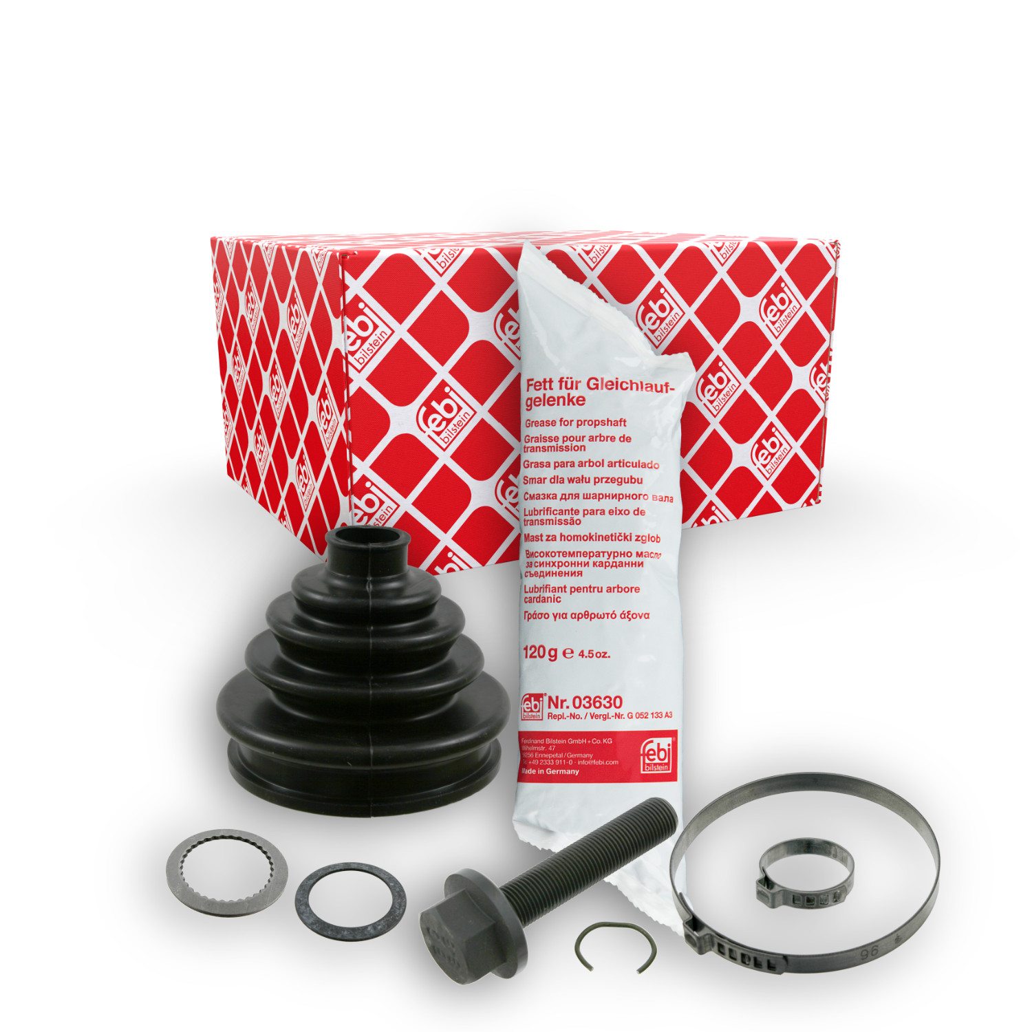 FEBI BILSTEIN Drivaksel Manchetsæt 01170 foraksel for VW