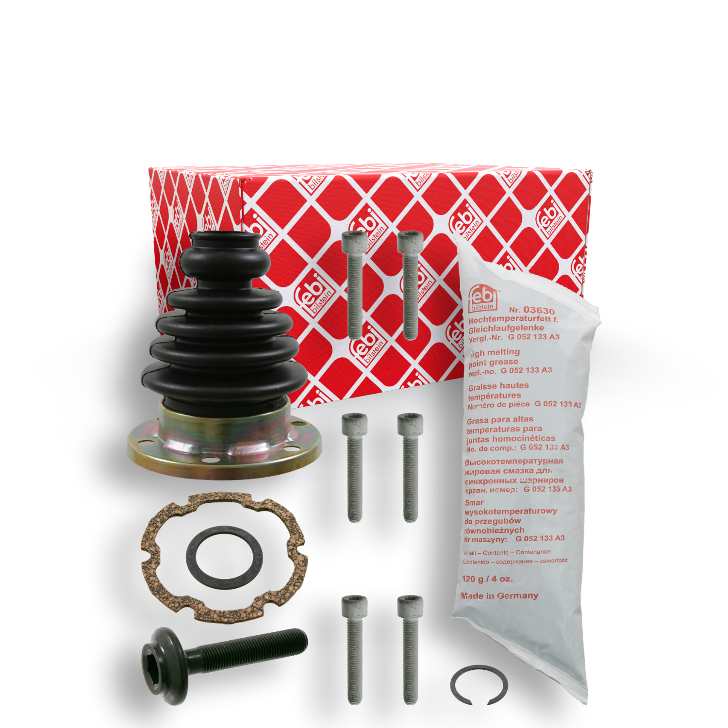 FEBI BILSTEIN Drivaksel Manchetsæt 08800 gearkasse-monteret for AUDI