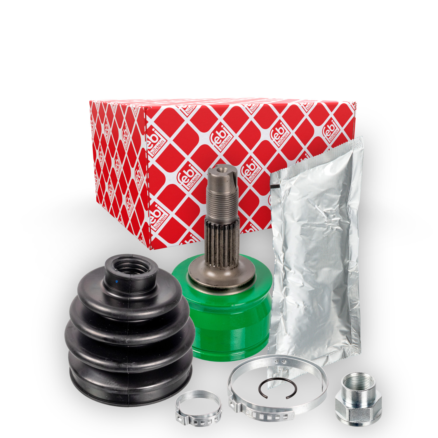 FEBI BILSTEIN Ledsæt, drivaksel 109549 højre foraksel for FORD FIAT