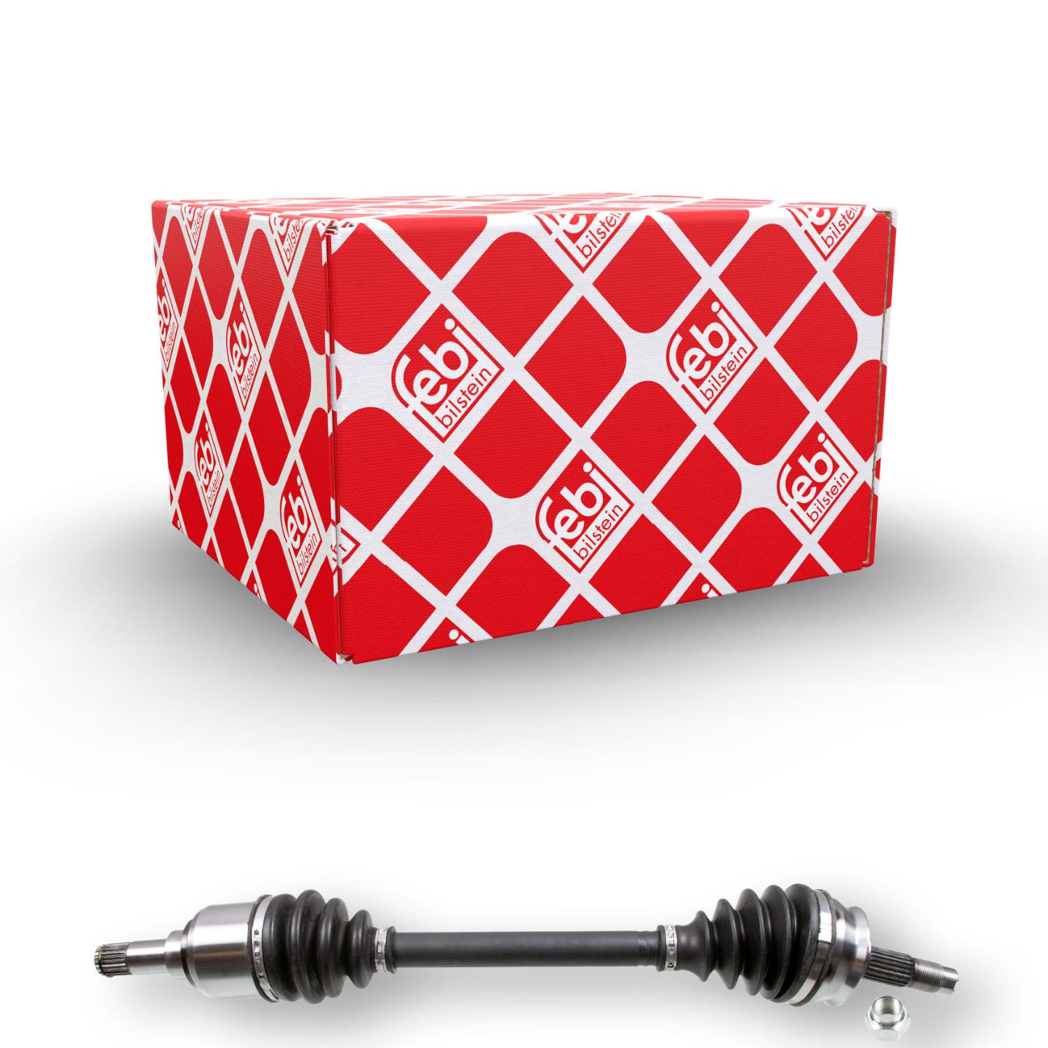 FEBI BILSTEIN Drivaksel 182447 venstre foraksel for FORD FIAT