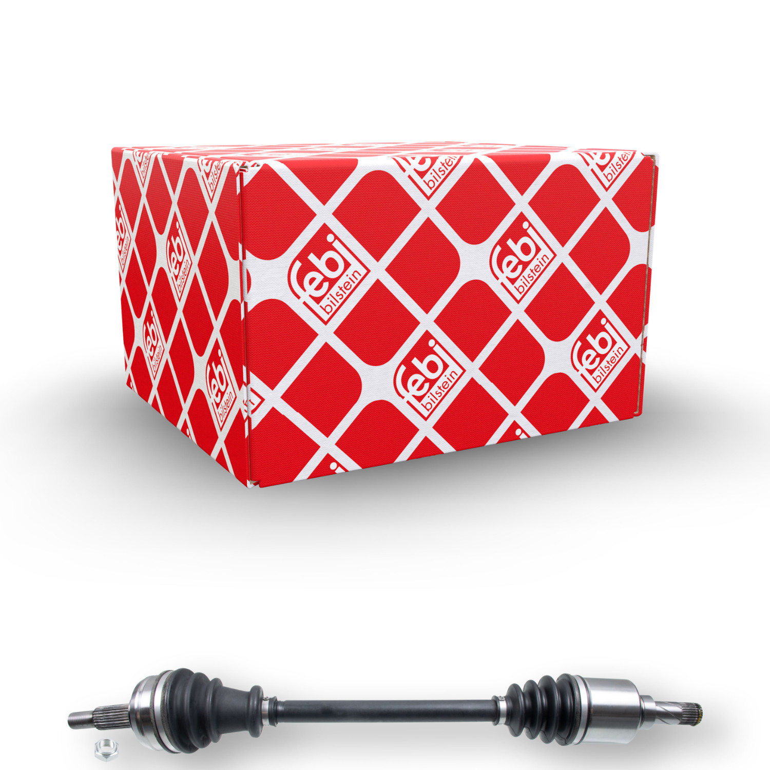 FEBI BILSTEIN Drivaksel 182889 venstre foraksel for RENAULT
