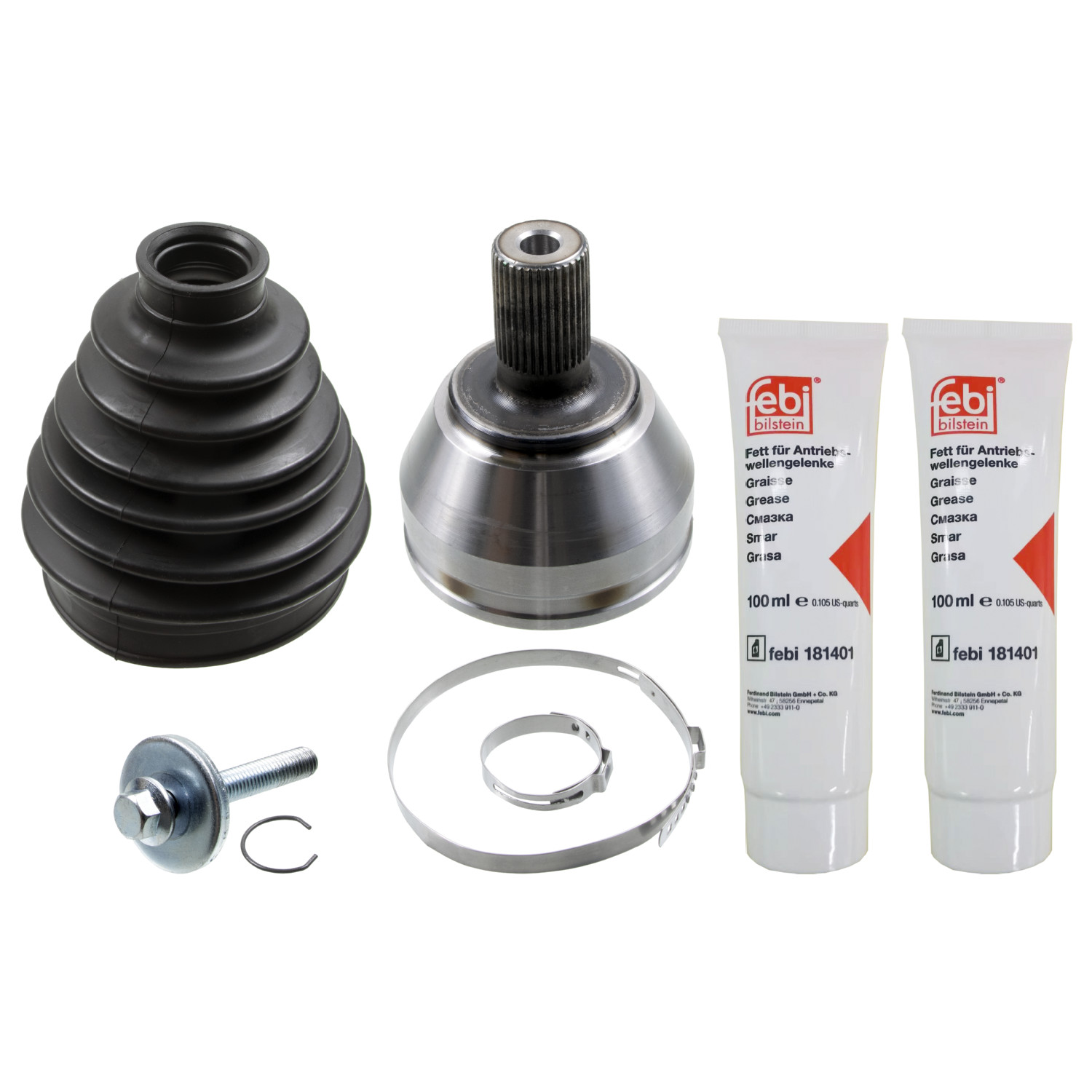 FEBI BILSTEIN Ledsæt, drivaksel 185848 for FORD VOLVO