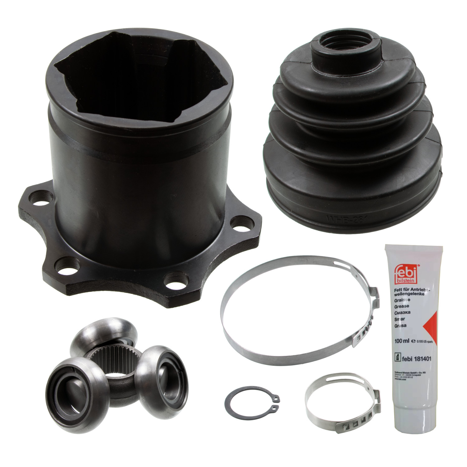 FEBI BILSTEIN Ledsæt, drivaksel 186427 for VW SEAT
