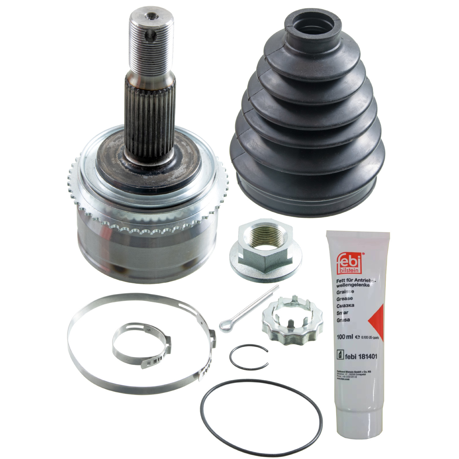 FEBI BILSTEIN Ledsæt, drivaksel 185131 hjulsidet for MITSUBISHI
