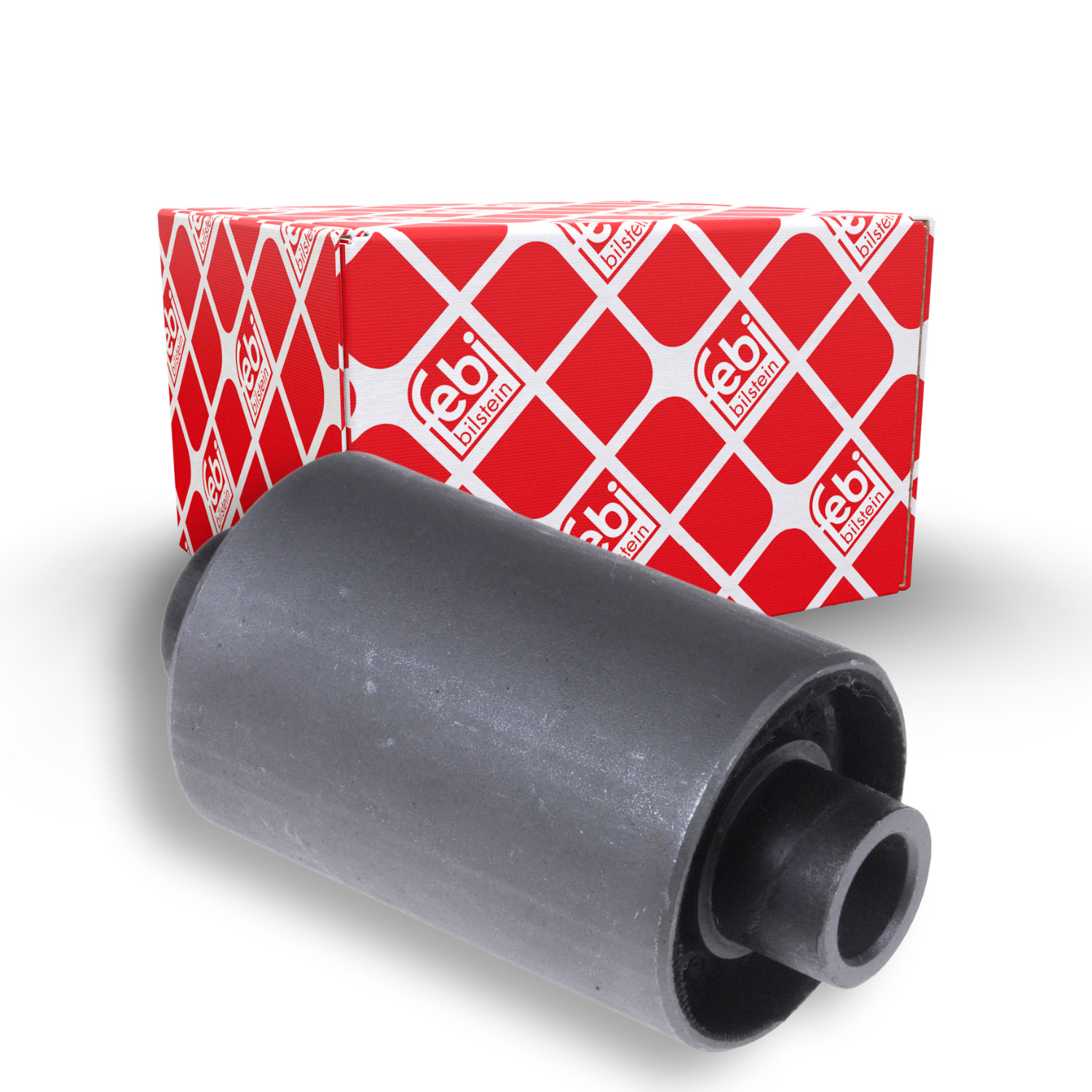 FEBI BILSTEIN Lejebøsning, bladfjeder 102161 foran for NISSAN