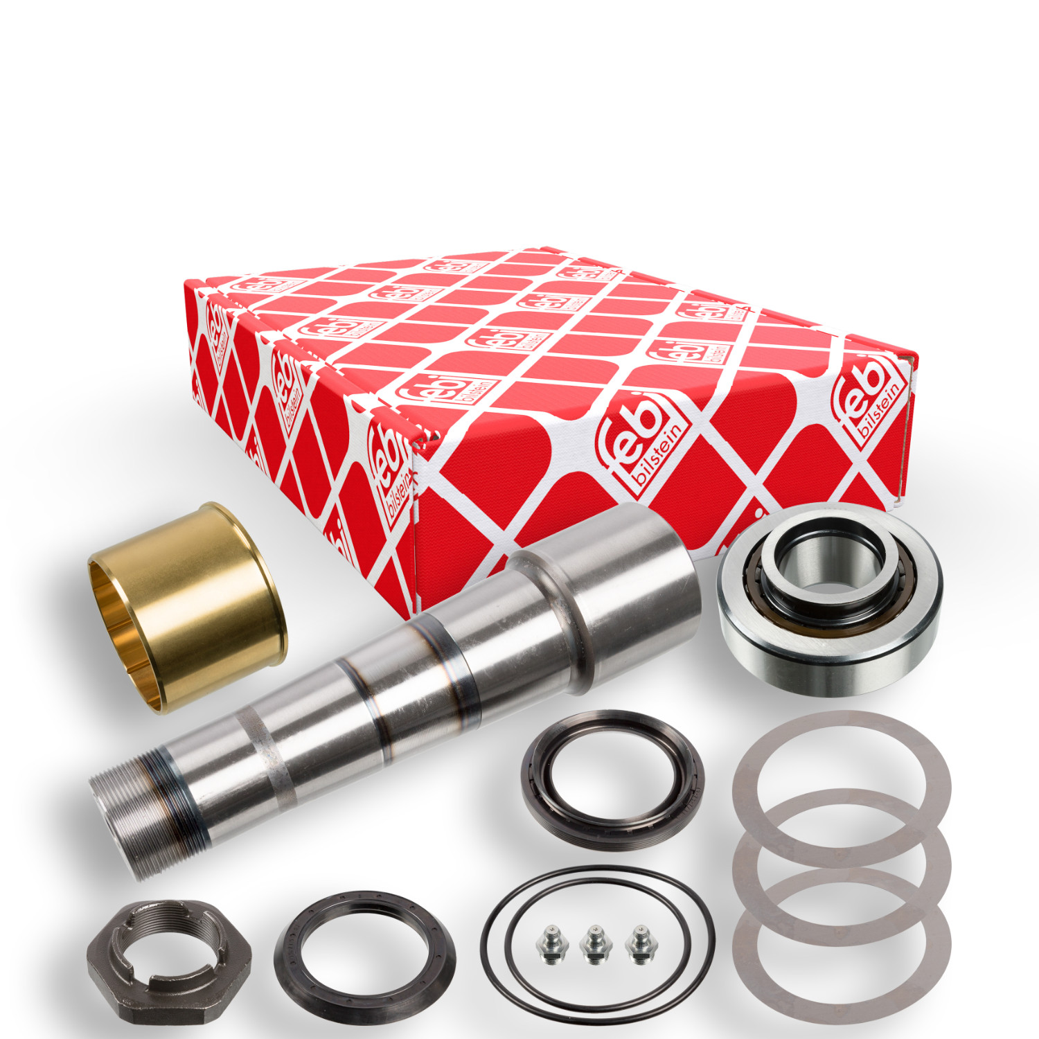 FEBI BILSTEIN 104538 højre foraksel for RENAULT TRUCKS