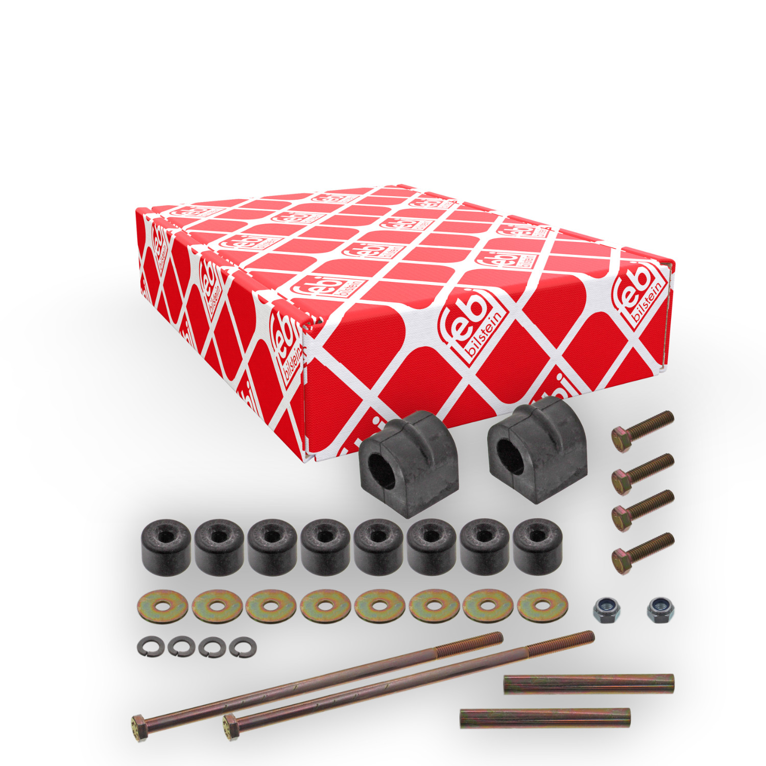 FEBI BILSTEIN Lejesæt, stabilisator 07568 foraksel for MERCEDES-BENZ
