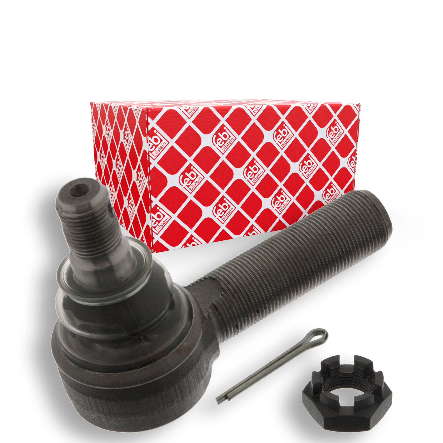 FEBI BILSTEIN Vinkelled, styrestang 03132 højre foraksel for VOLVO FIAT STEYR IVECO FORD MERCEDES-BENZ