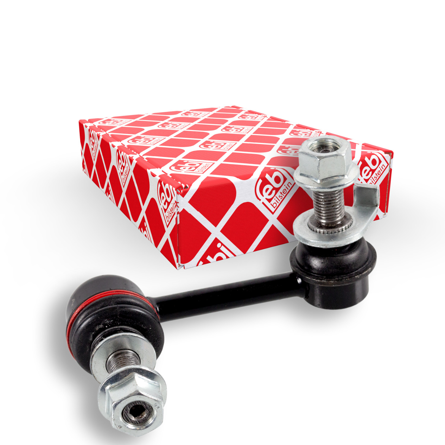 FEBI BILSTEIN Stang/led, stabilisator 42590 venstre foraksel for NISSAN