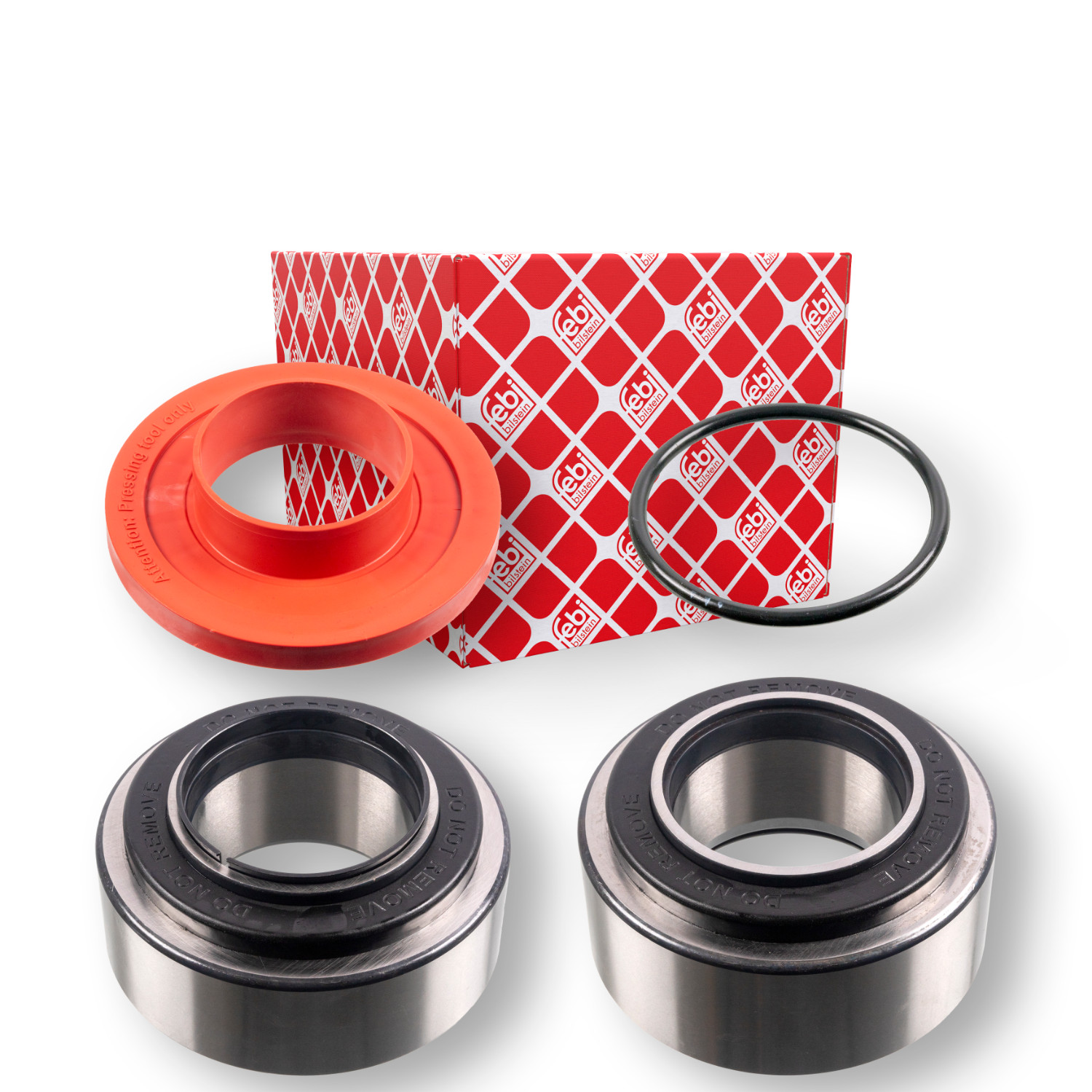 FEBI BILSTEIN 35078 styret efterløbsaksel 125mm for VOLVO RENAULT TRUCKS