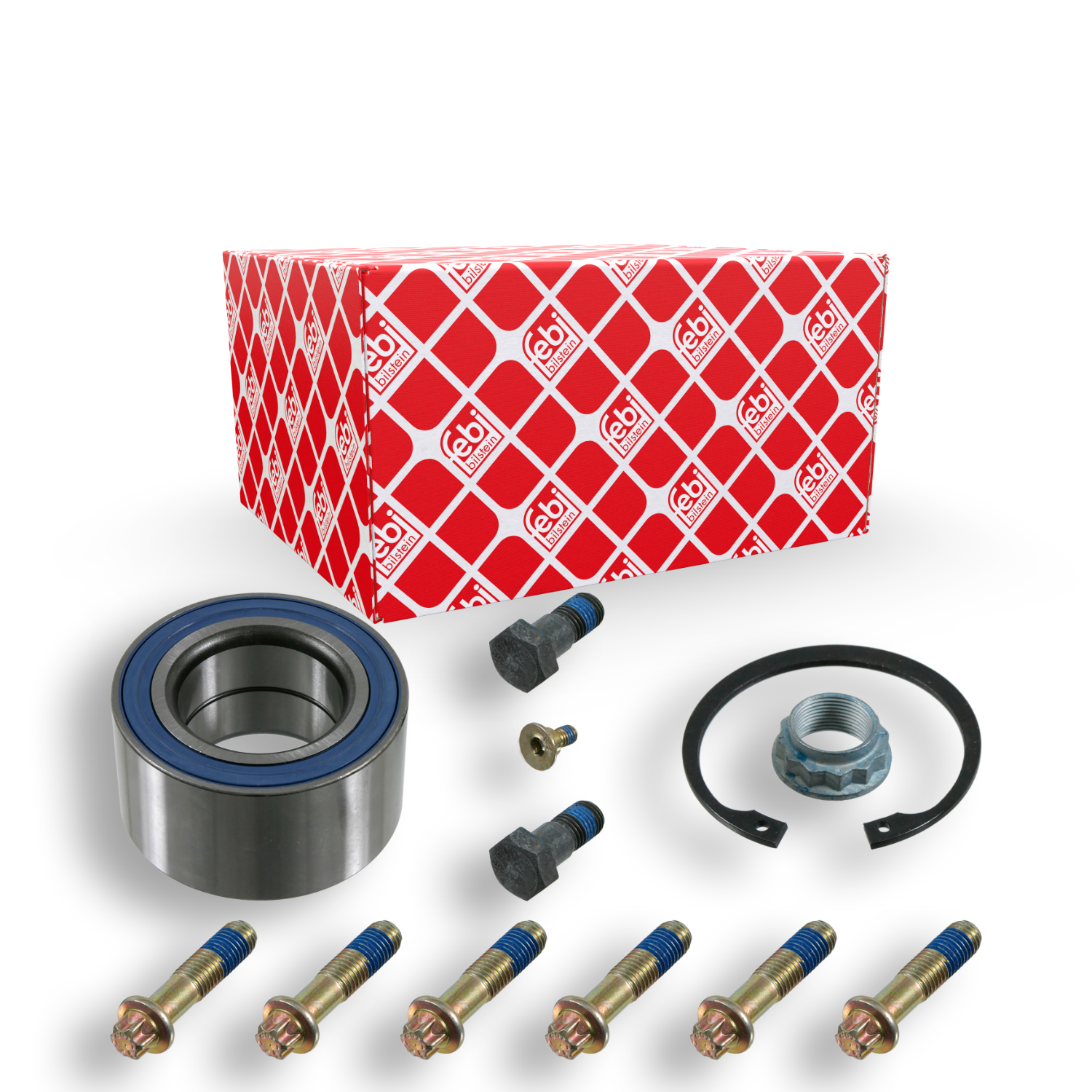 FEBI BILSTEIN Hjullejesæt 08221 Bagaksel højre for MERCEDES-BENZ