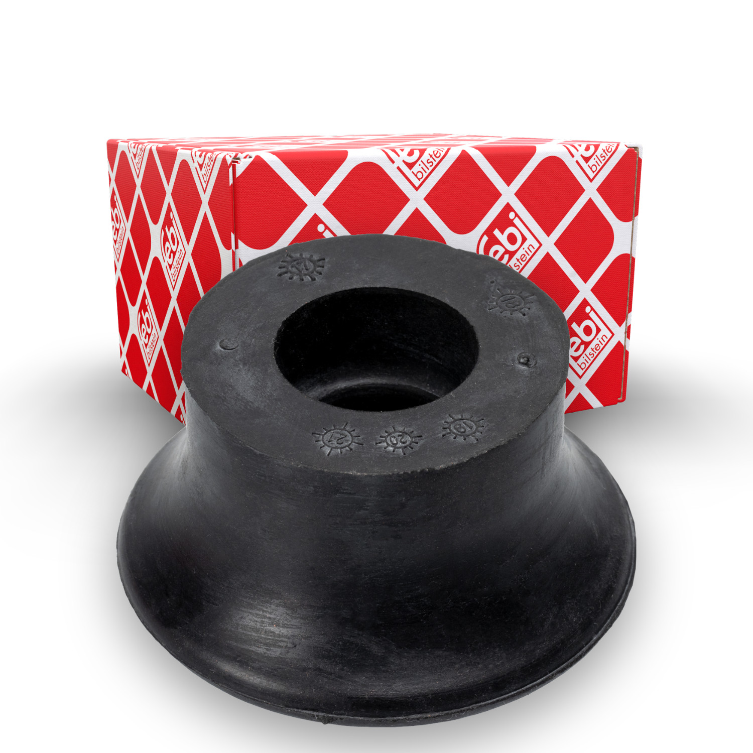 FEBI BILSTEIN Gummimuffe, motorophæng 01929 foran for VW