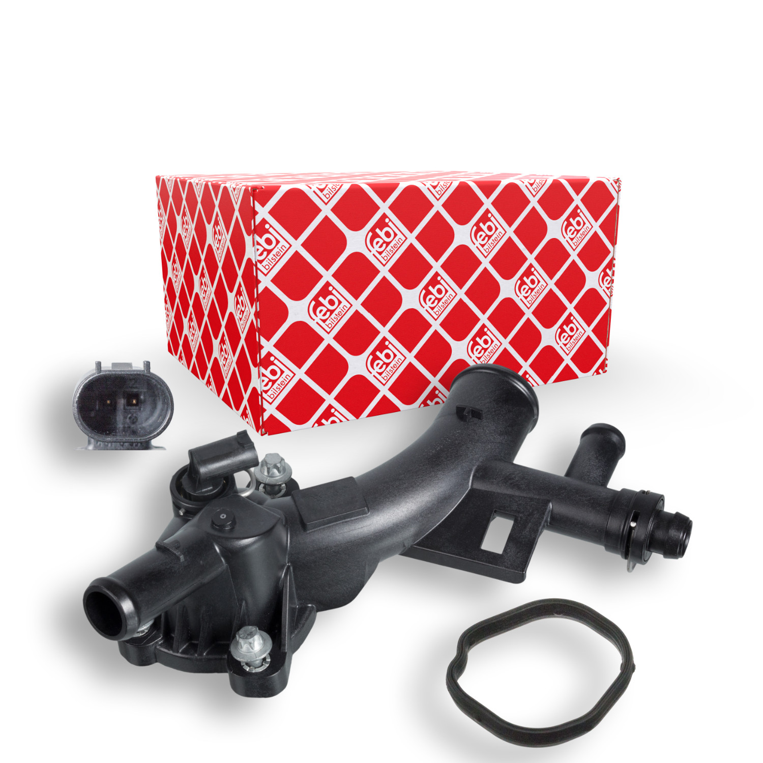 FEBI BILSTEIN Kølevæskeflange 103086 for OPEL BUICK VAUXHALL GENERAL MOTORS