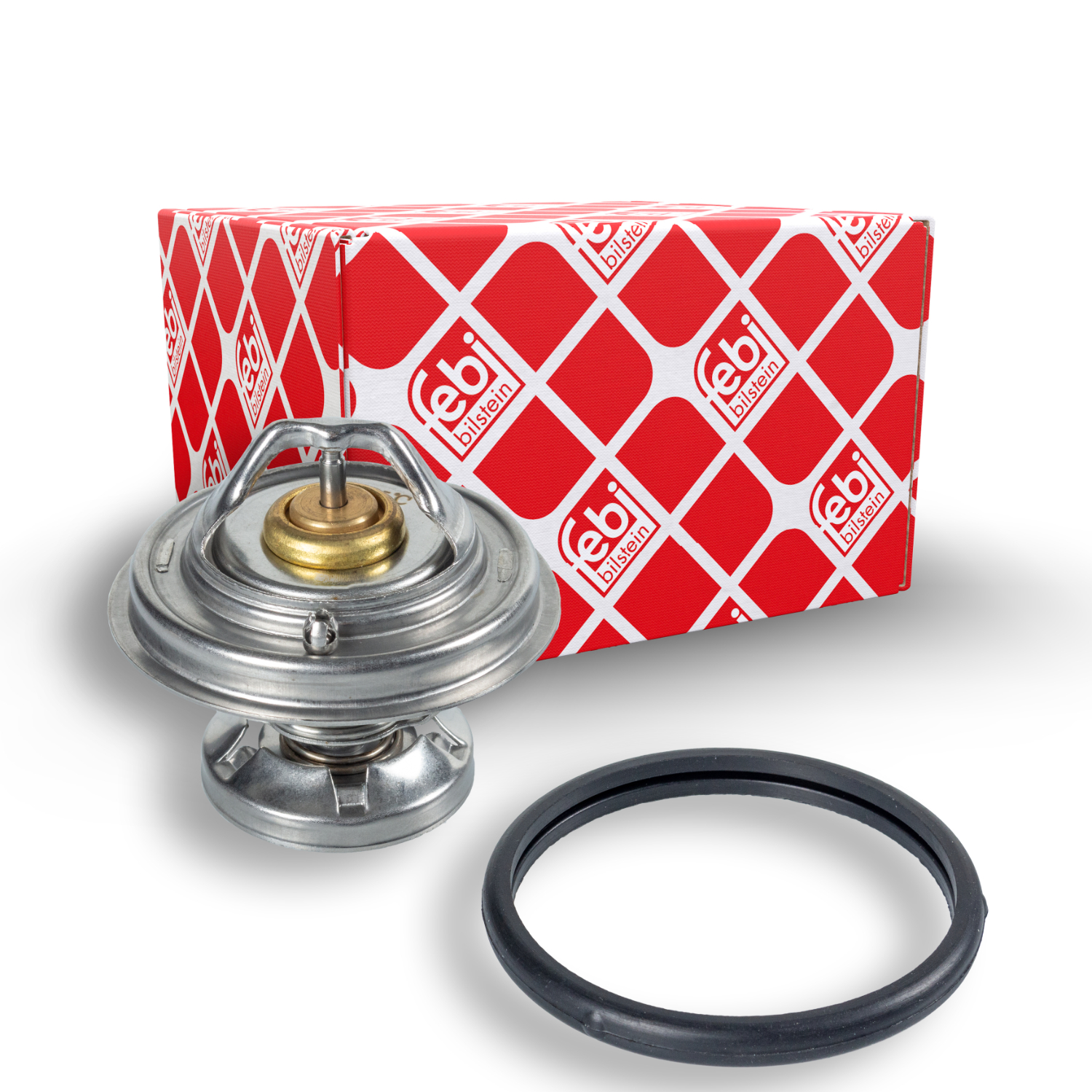FEBI BILSTEIN Termostat, kølemiddel 09672 for MERCEDES-BENZ PUCH SSANGYONG